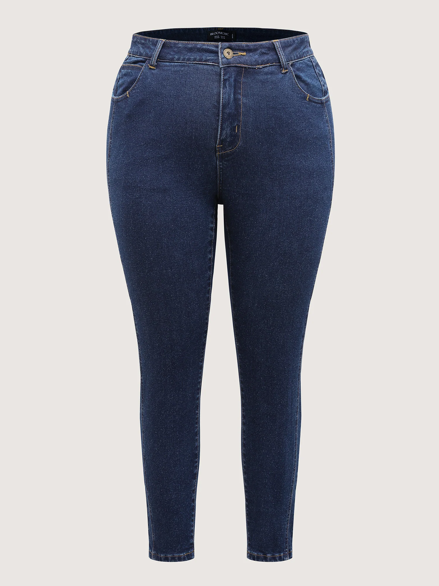 Curve Friendly Skinny-Fit High-Rise Jeans - Image 10