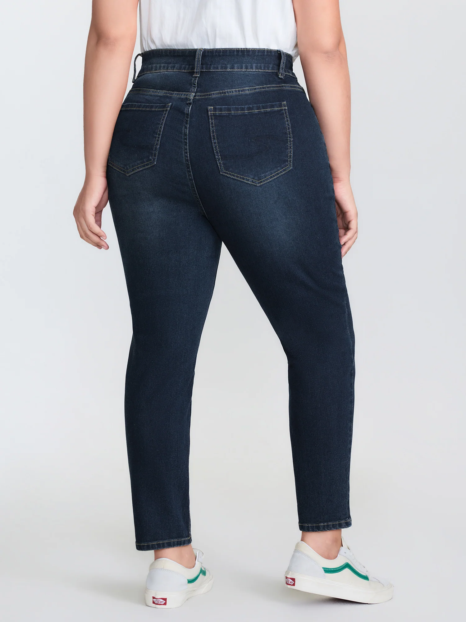 Stretchy Mid-Rise Skinny Fit Jeans - Image 6