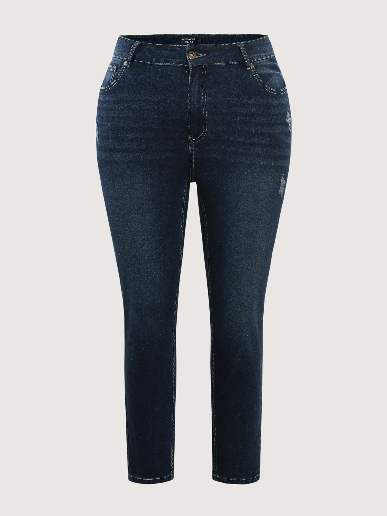 Stretchy Mid-Rise Skinny Fit Jeans - Image 9