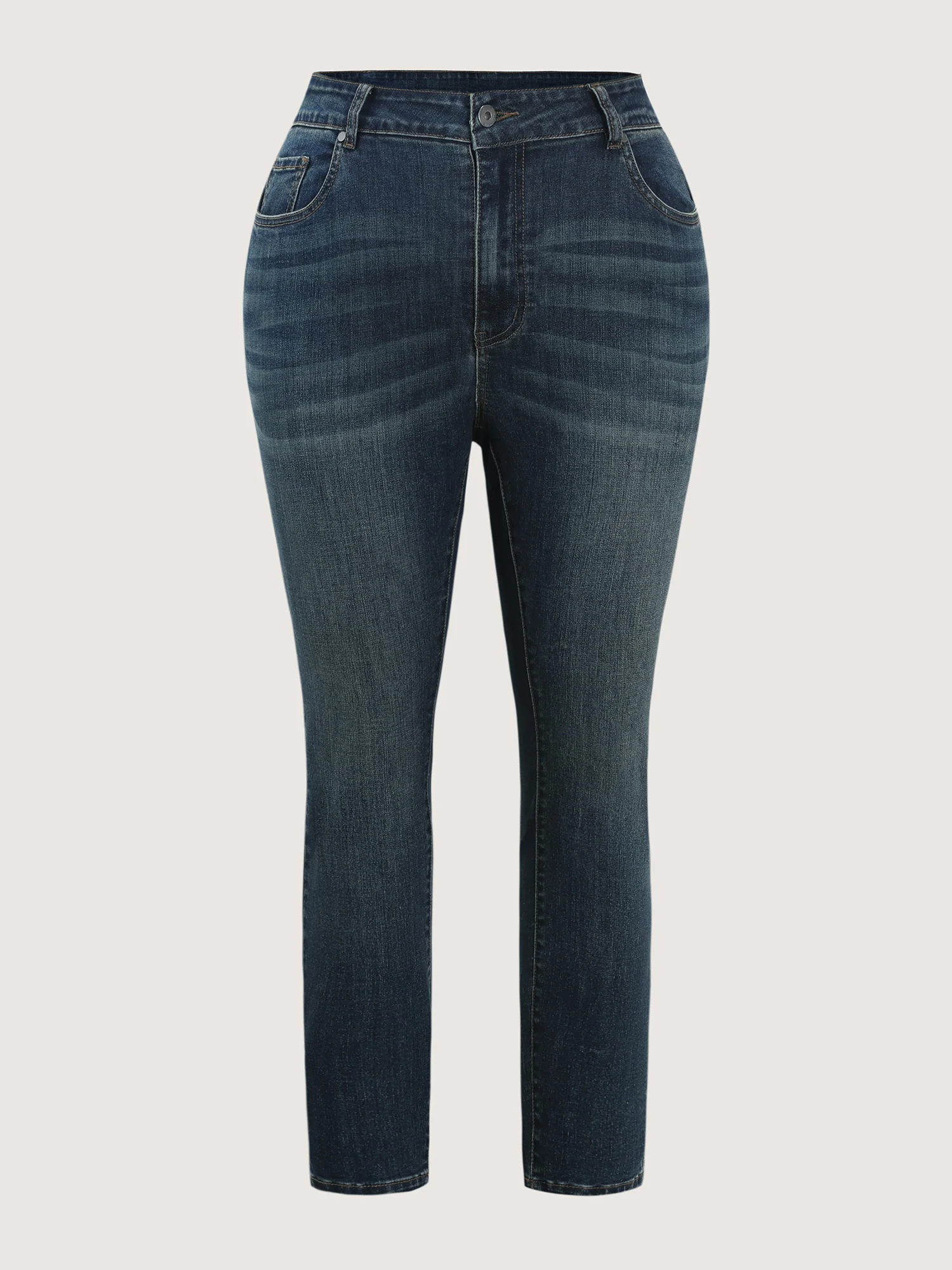 Stretchy Mid-Rise Skinny-Fit Jeans - Image 8