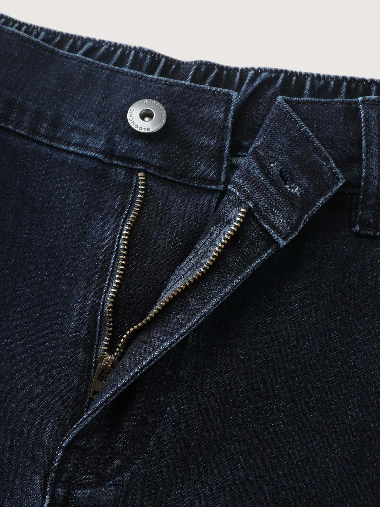 Stretchy Mid Rise Wide Leg Jeans - Image 7