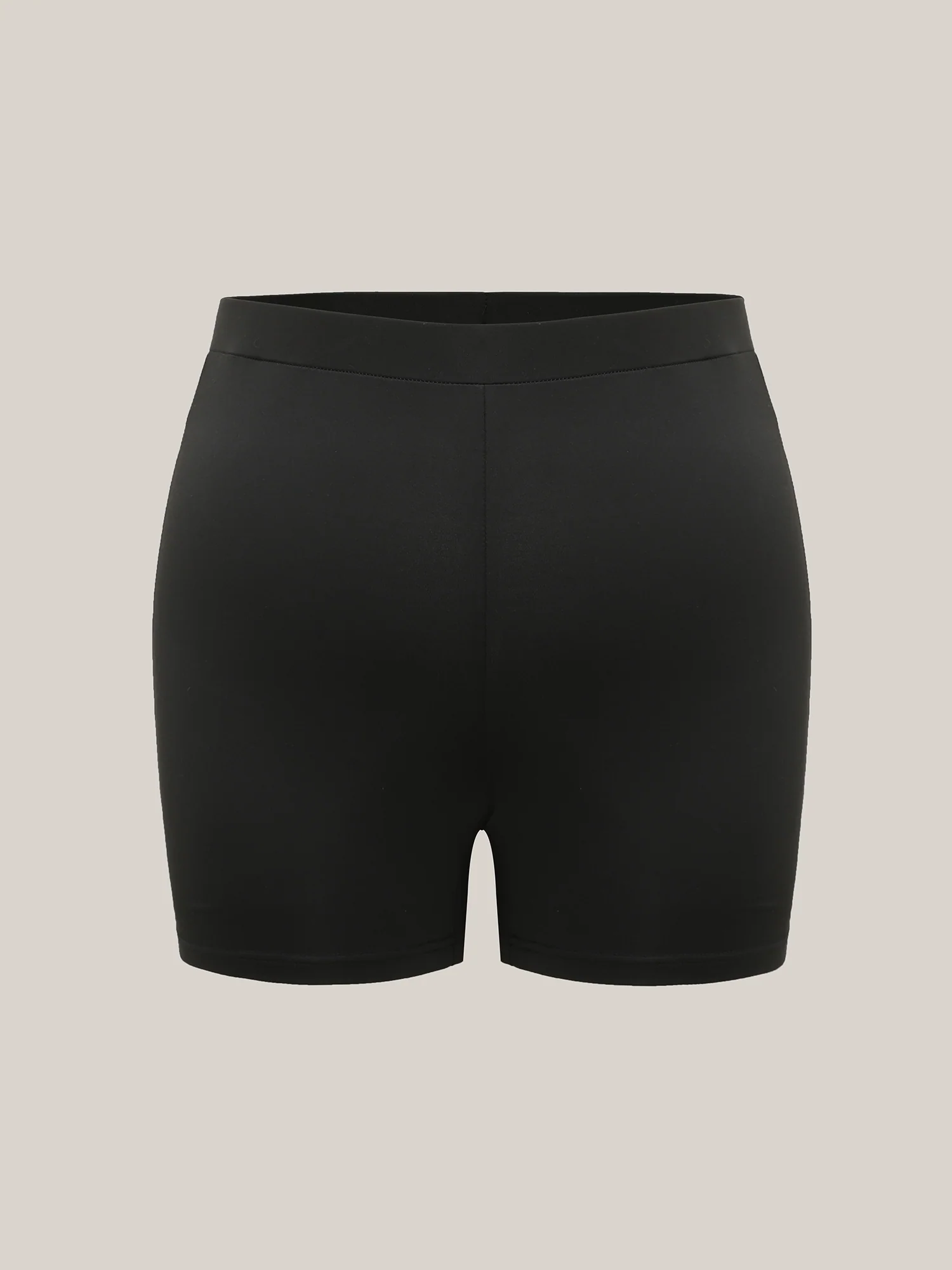 Stretchy Mid Waist Tight-Fit Shorts - Image 8