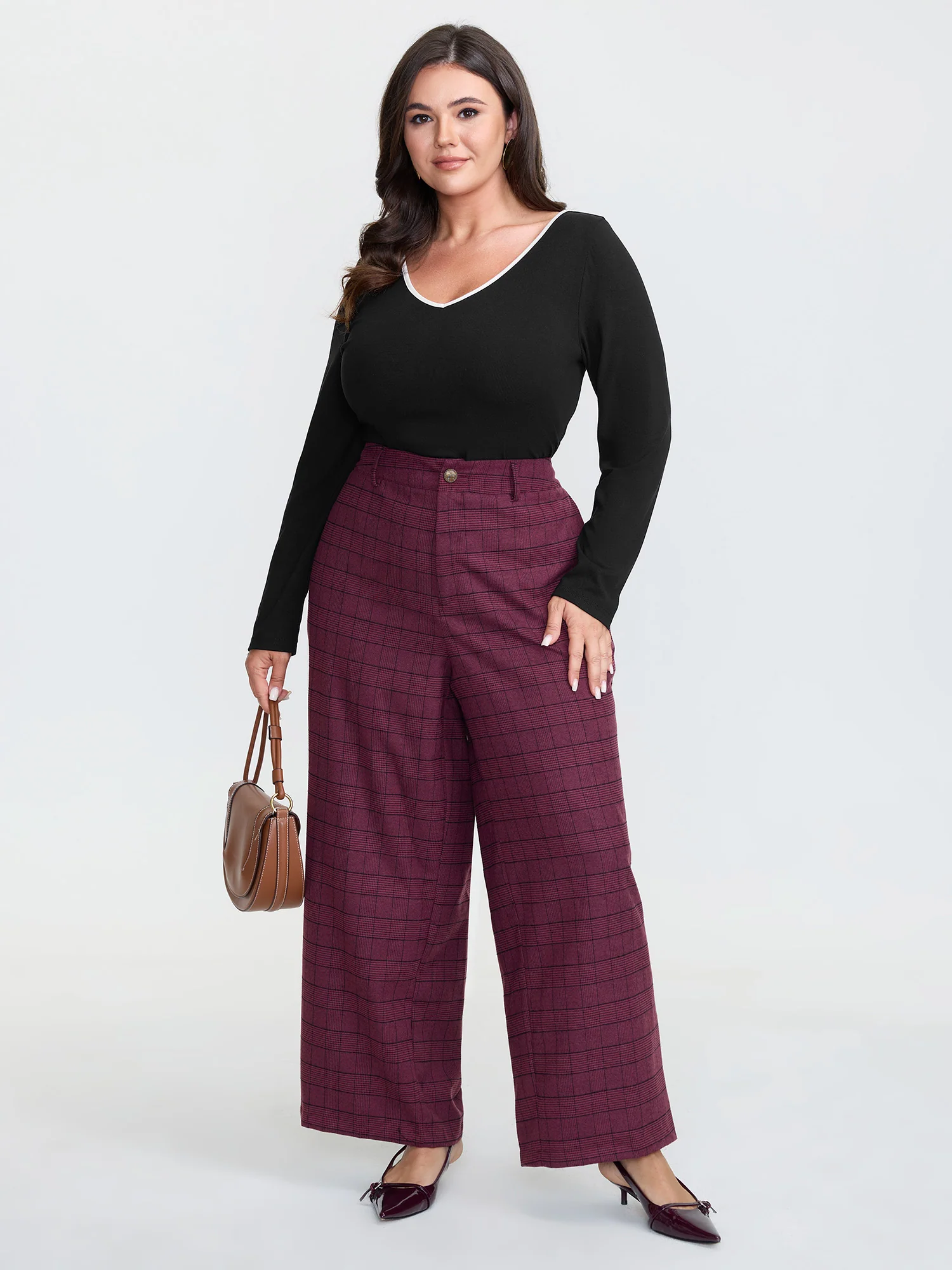 Stretchy Multiple Bow Back Cut-Out Knit Top - Image 2