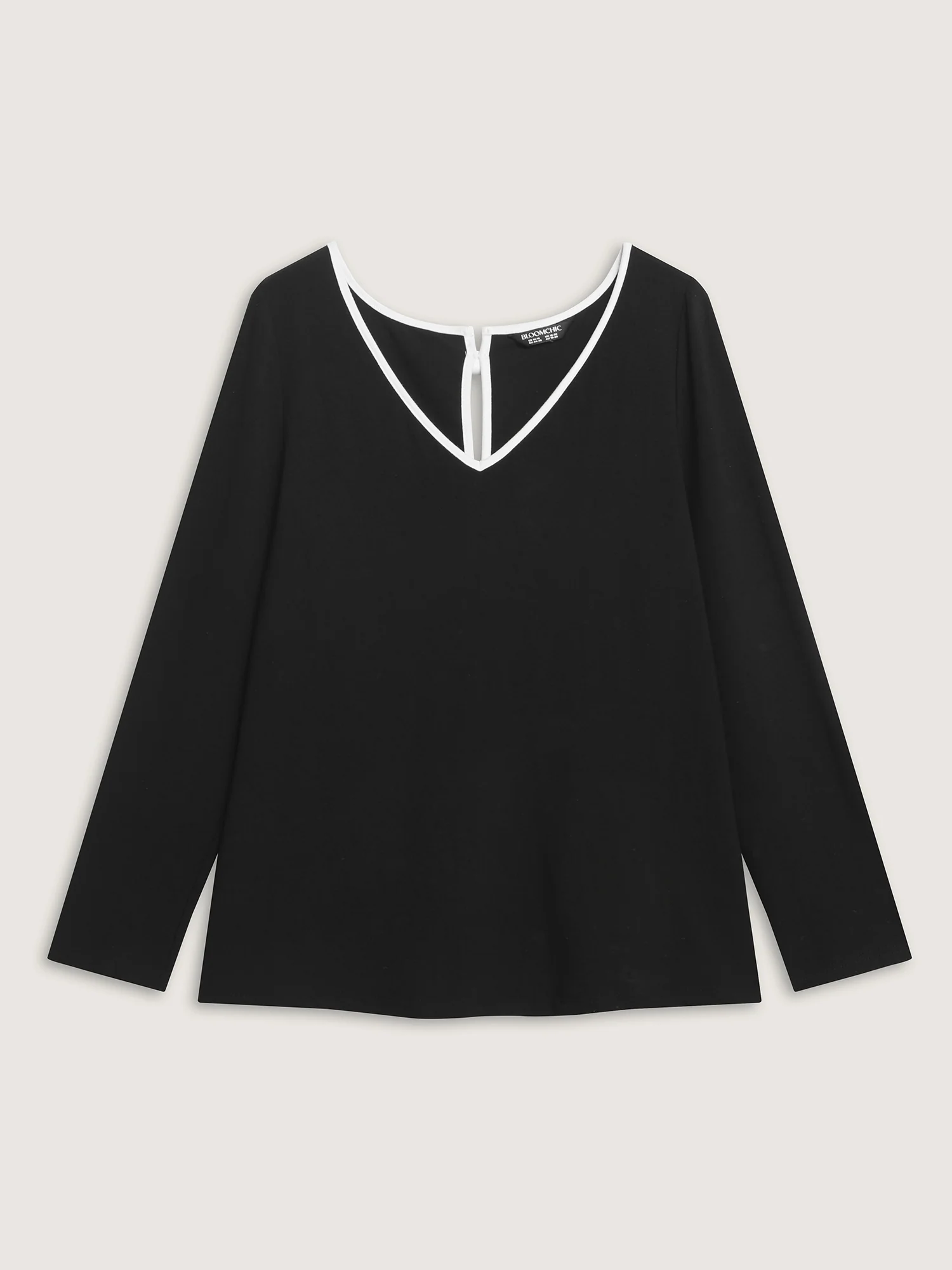 Stretchy Multiple Bow Back Cut-Out Knit Top - Image 5