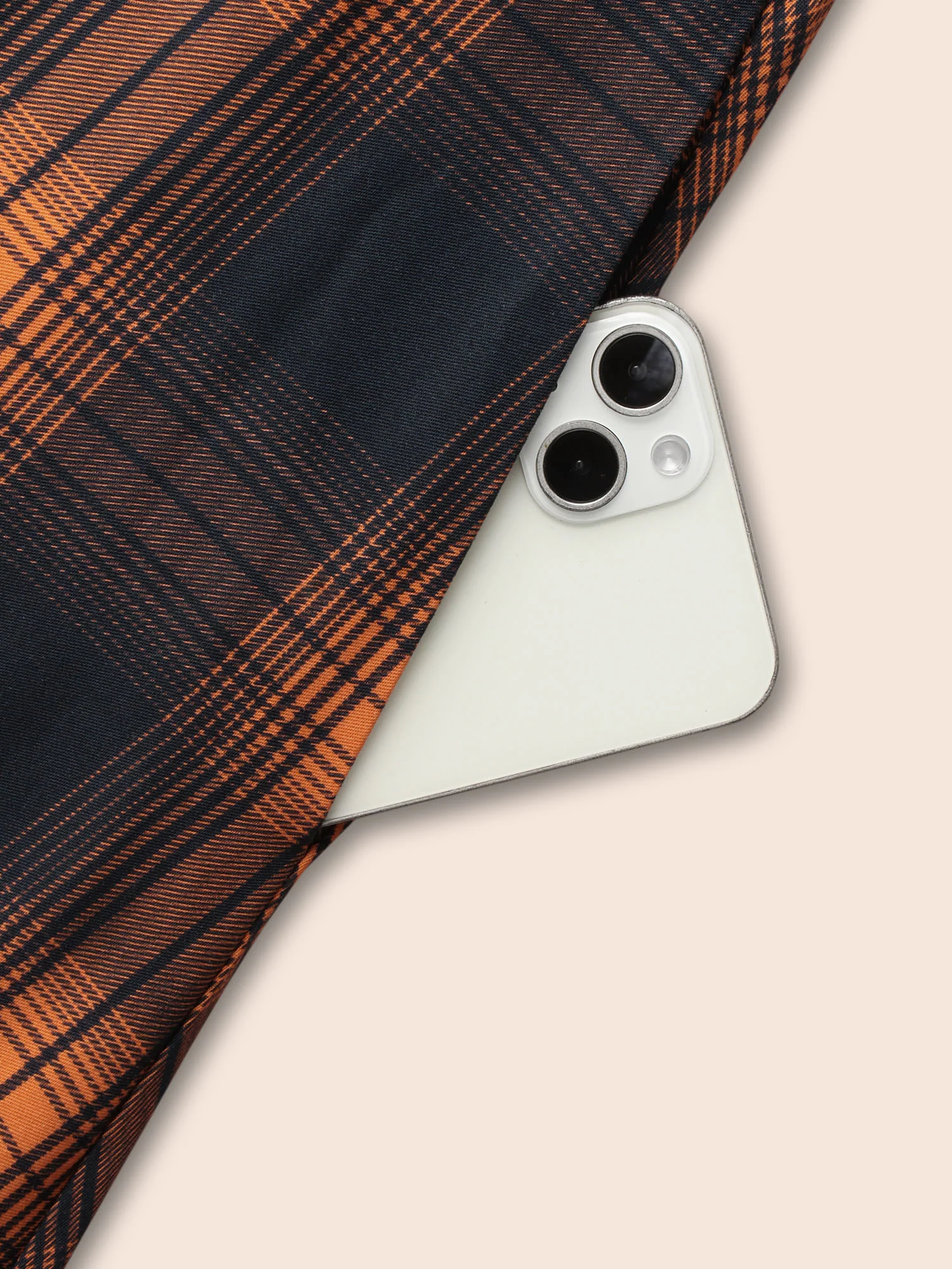 Stretchy Plaid Contrast Splicing Midi Dress - Image 9