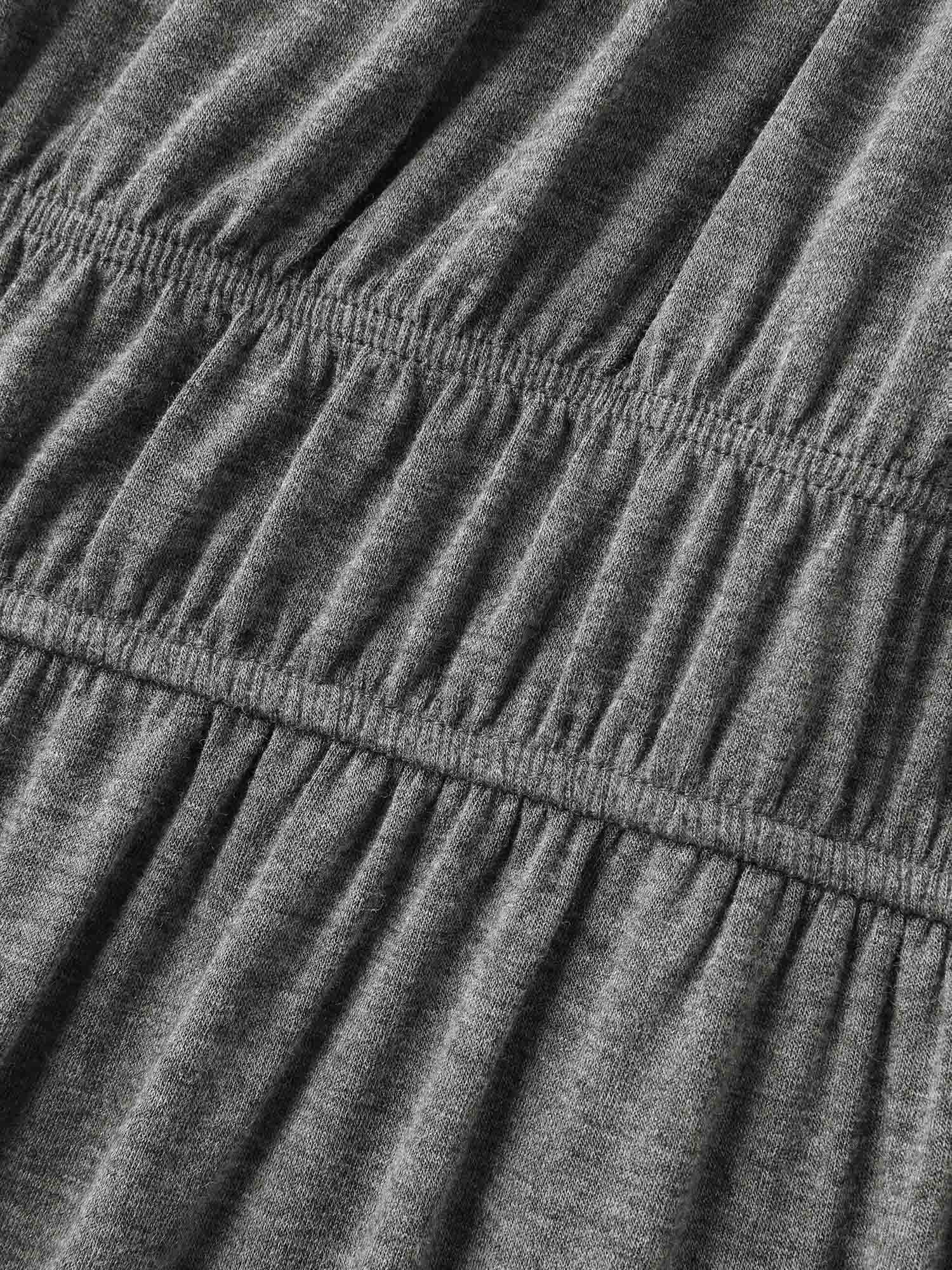 Stretchy Pleated Straps Pockets Jumpsuit - Image 5