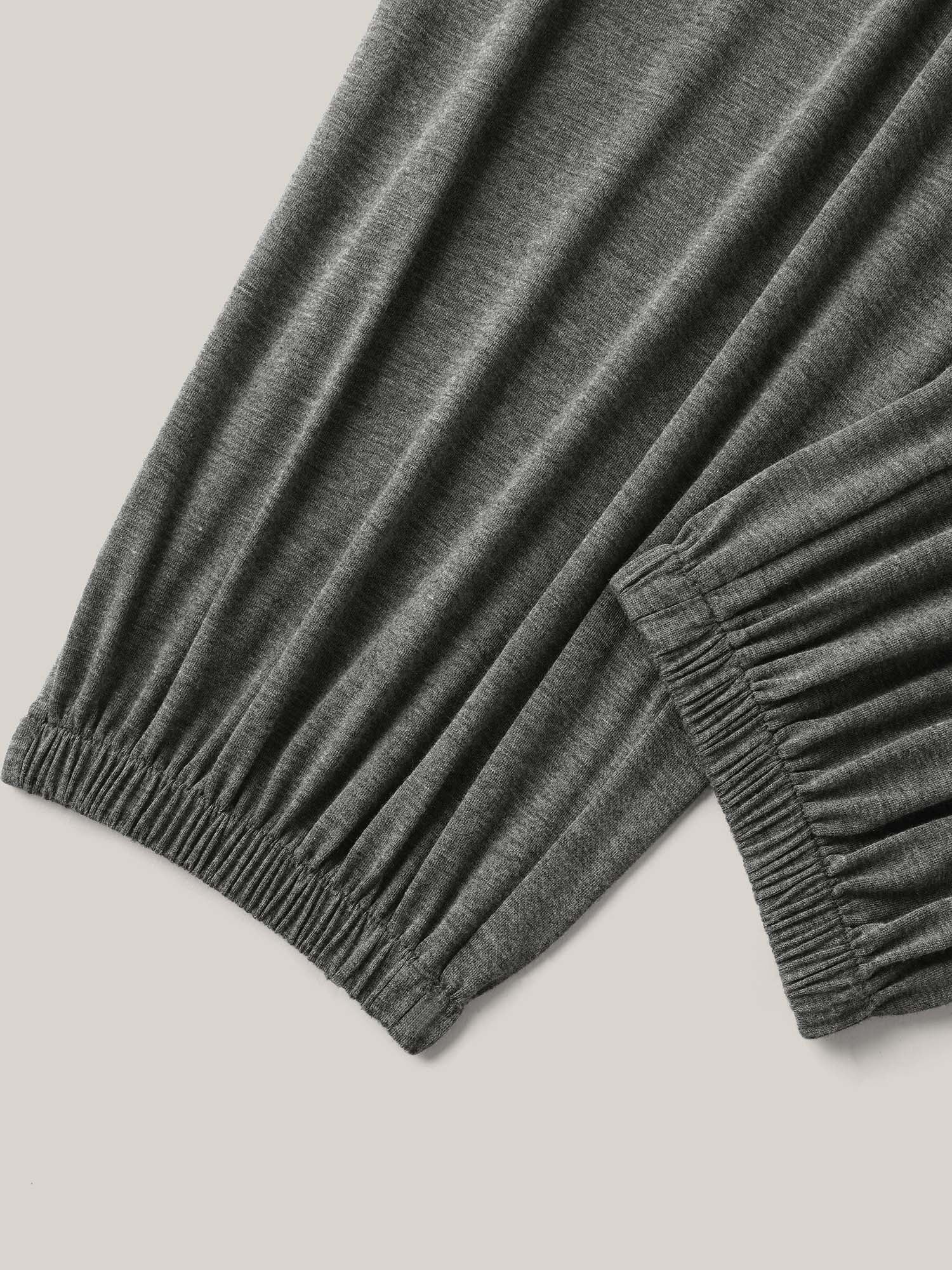 Stretchy Pleated Straps Pockets Jumpsuit - Image 6