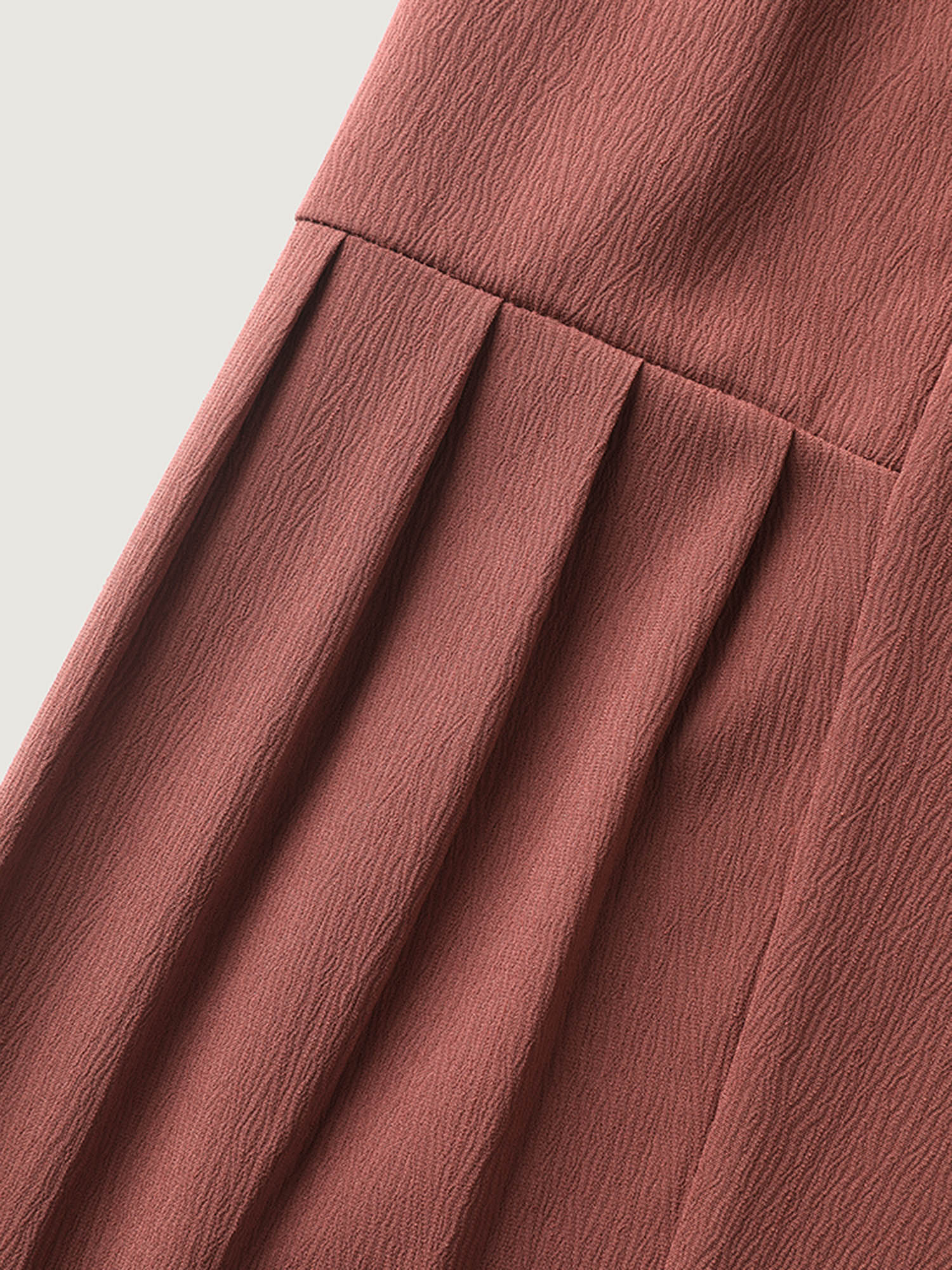 Stretchy Pockets Waist-Tie Straight Pants - Image 6