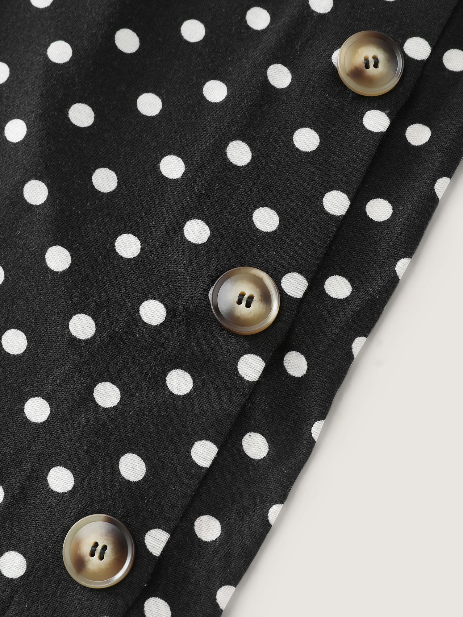 Stretchy Polka Dots Lounge Jumpsuit - Image 8