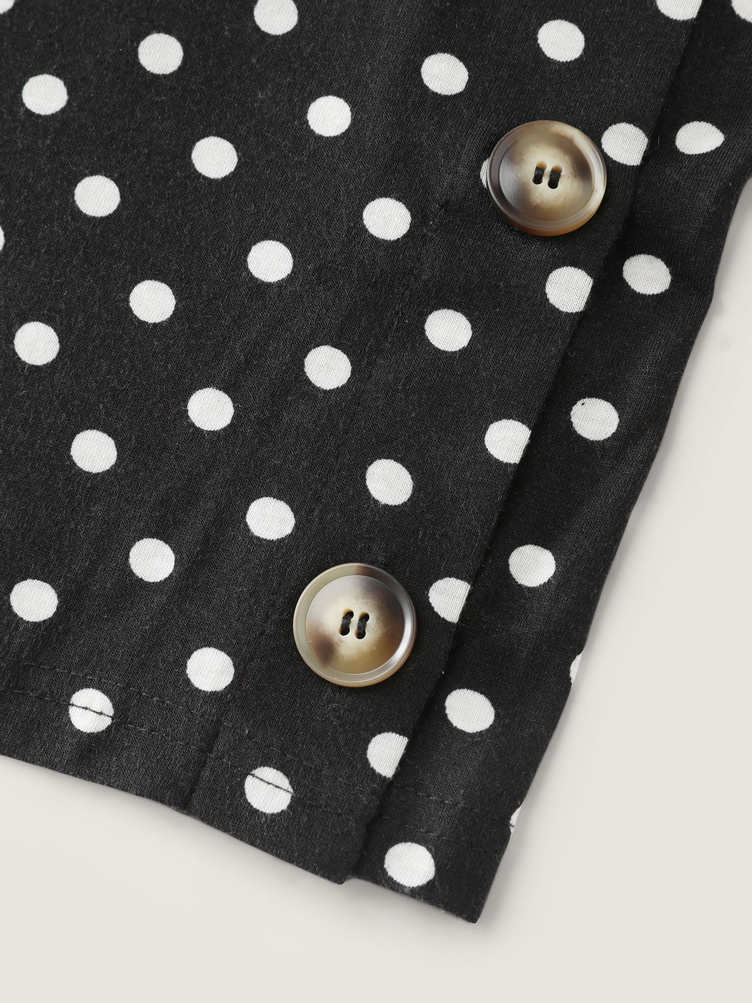 Stretchy Polka Dots Lounge Jumpsuit - Image 9