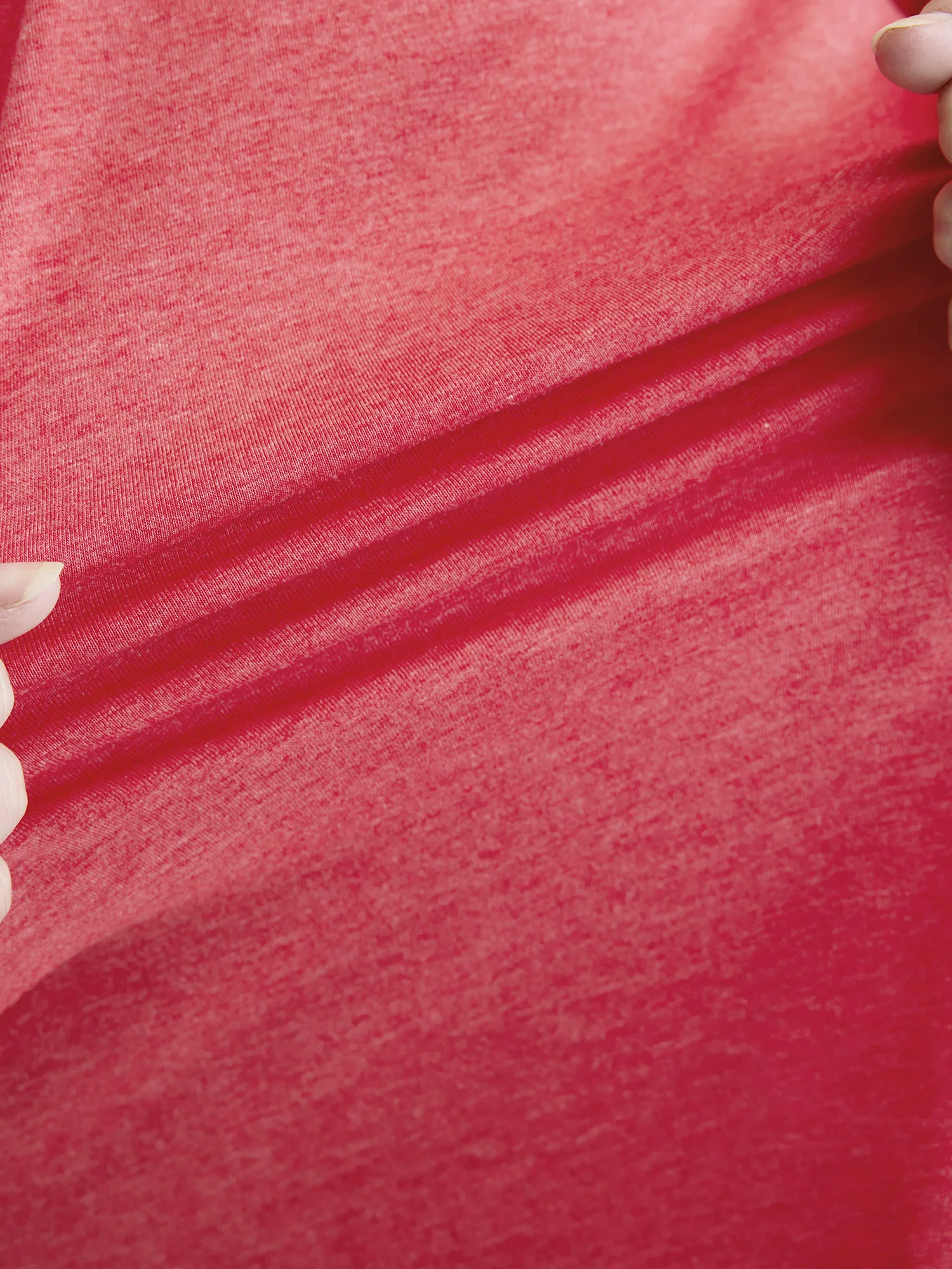 Stretchy Ruched Neckline Ruffled Neck T-Shirt - Image 8