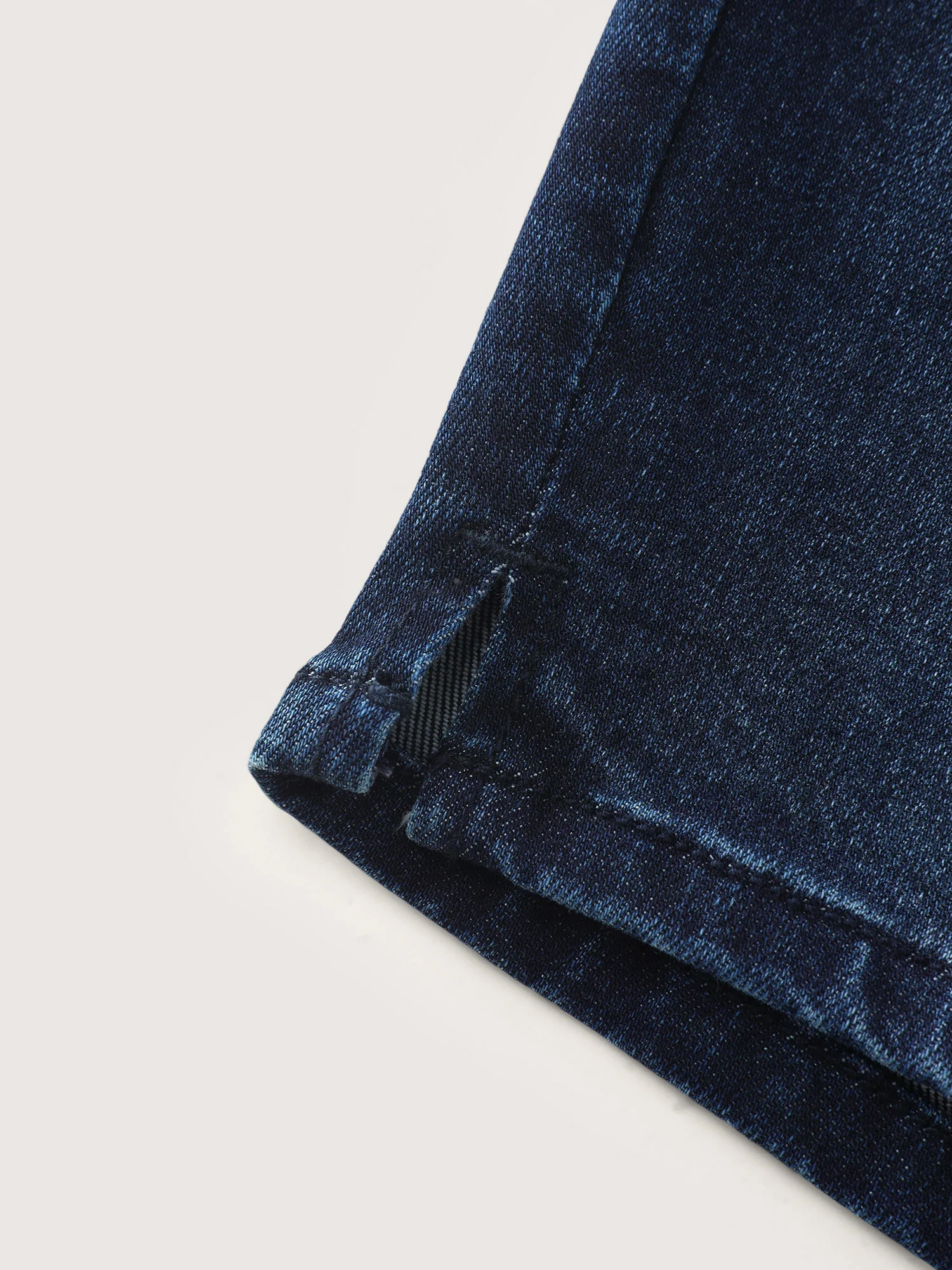 Stretchy Skinny-Fit Denim Shorts - Image 7