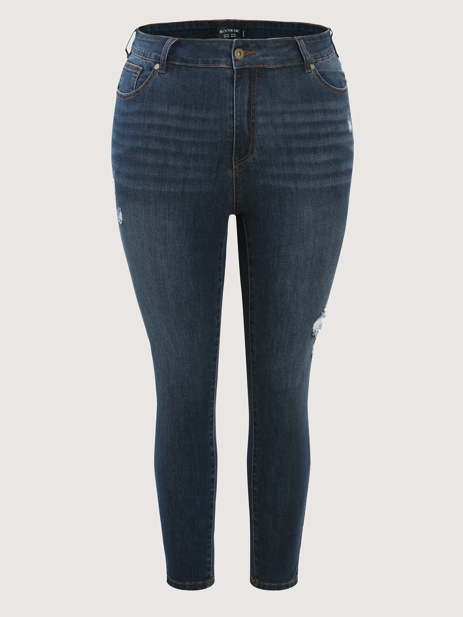 Hip Sculpting High-Rise Skinny-Fit Cropped Jeans - Image 8