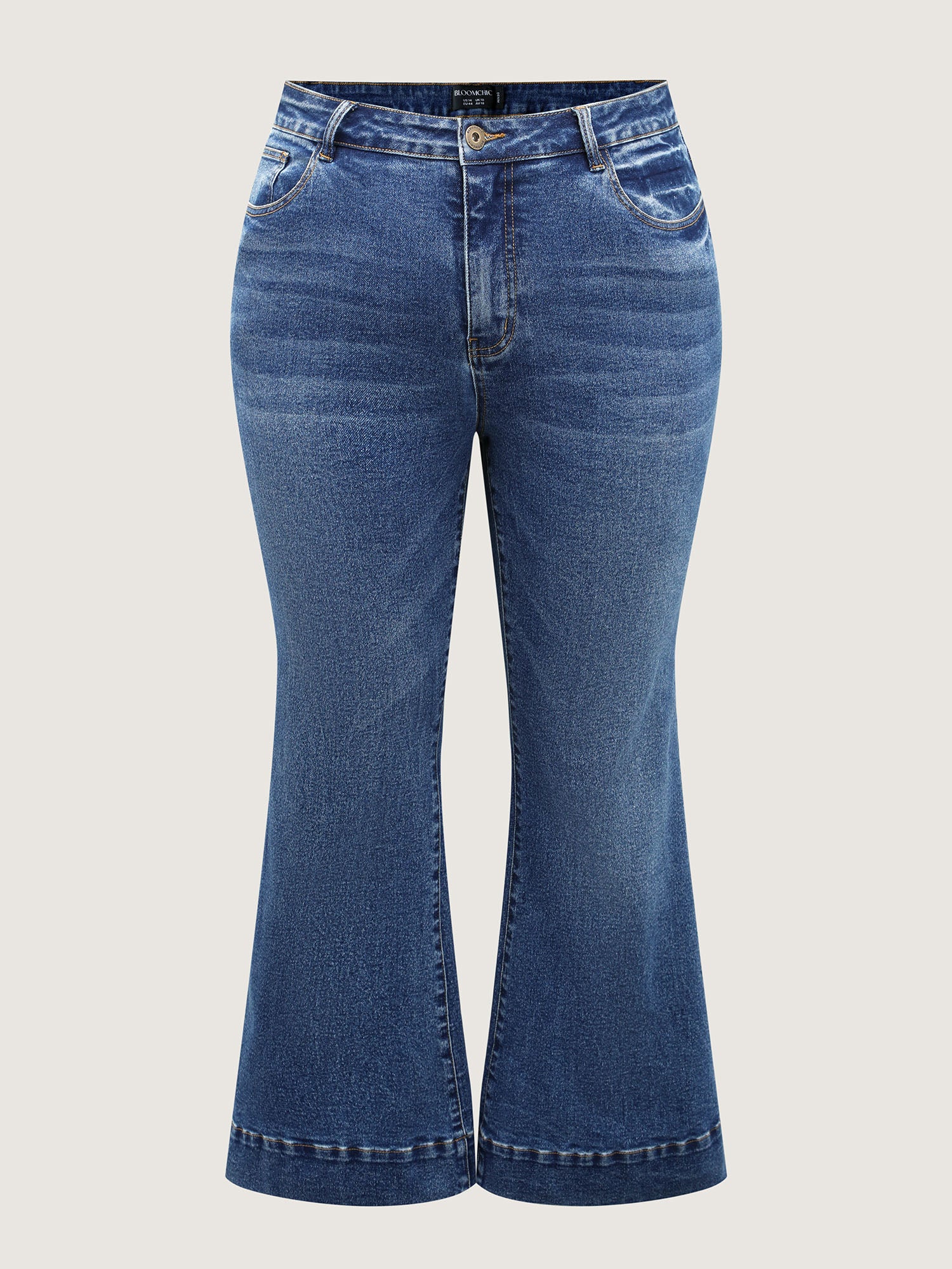 Stretchy Soft Bootcut Jeans - Image 7
