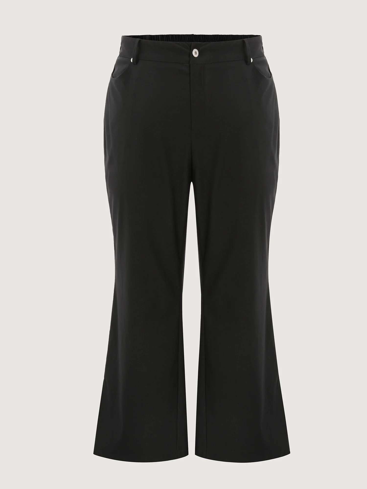 Stretchy Split Hem Bootcut Pants - Image 9