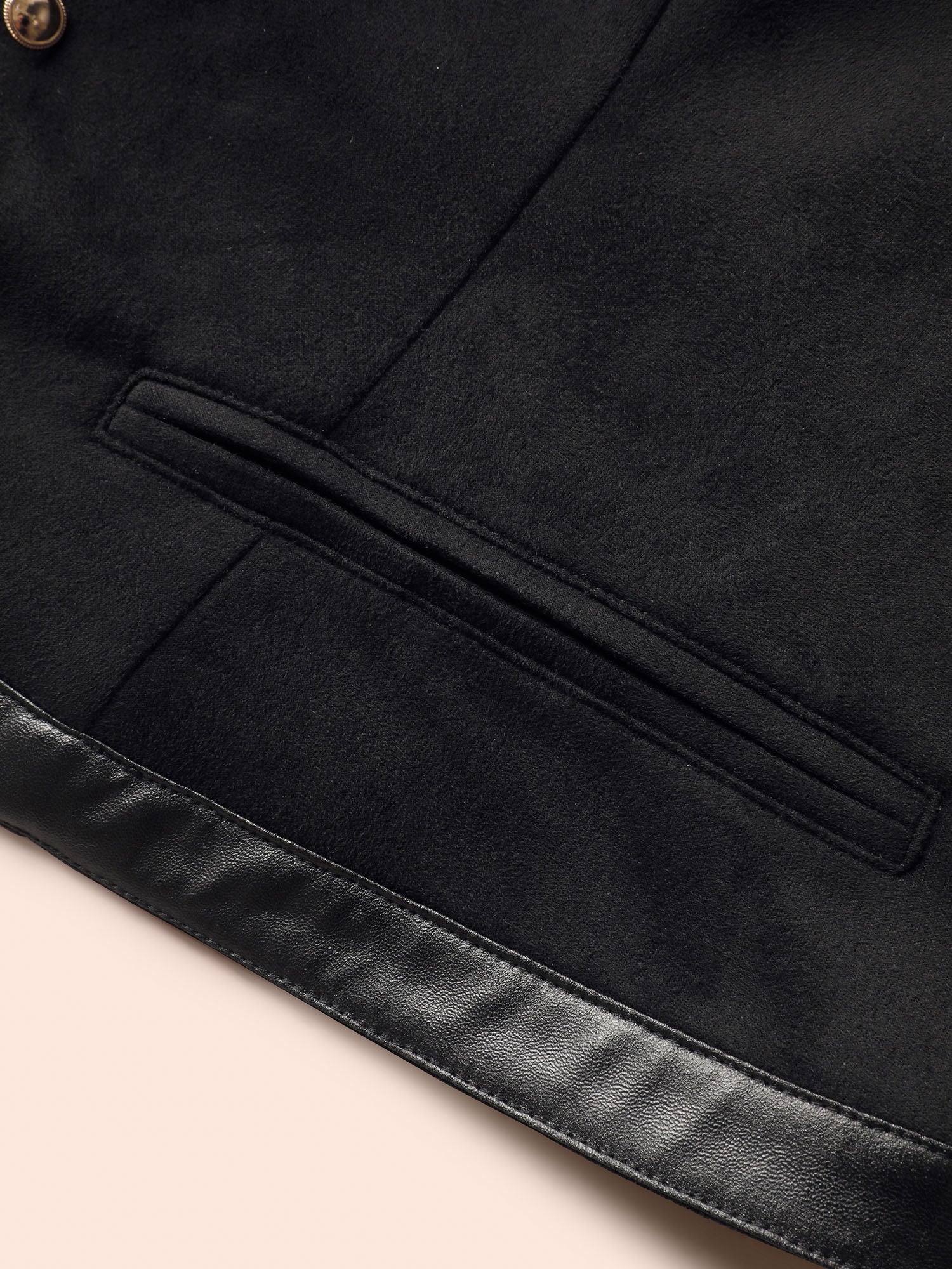 Stretchy Suede Waist Cinching Vest - Image 7