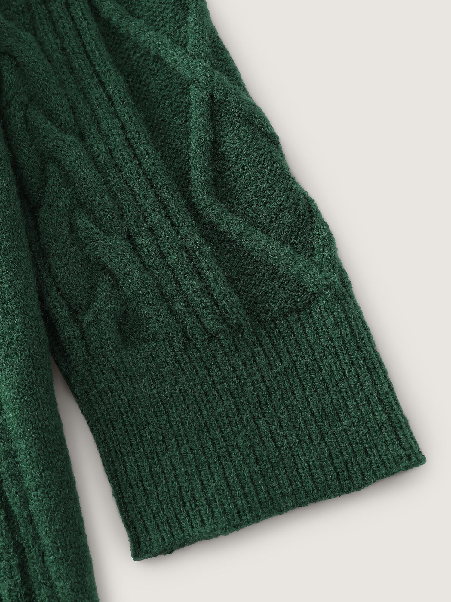 Stretchy Textured Hooded Drawstring Pullover - Image 6