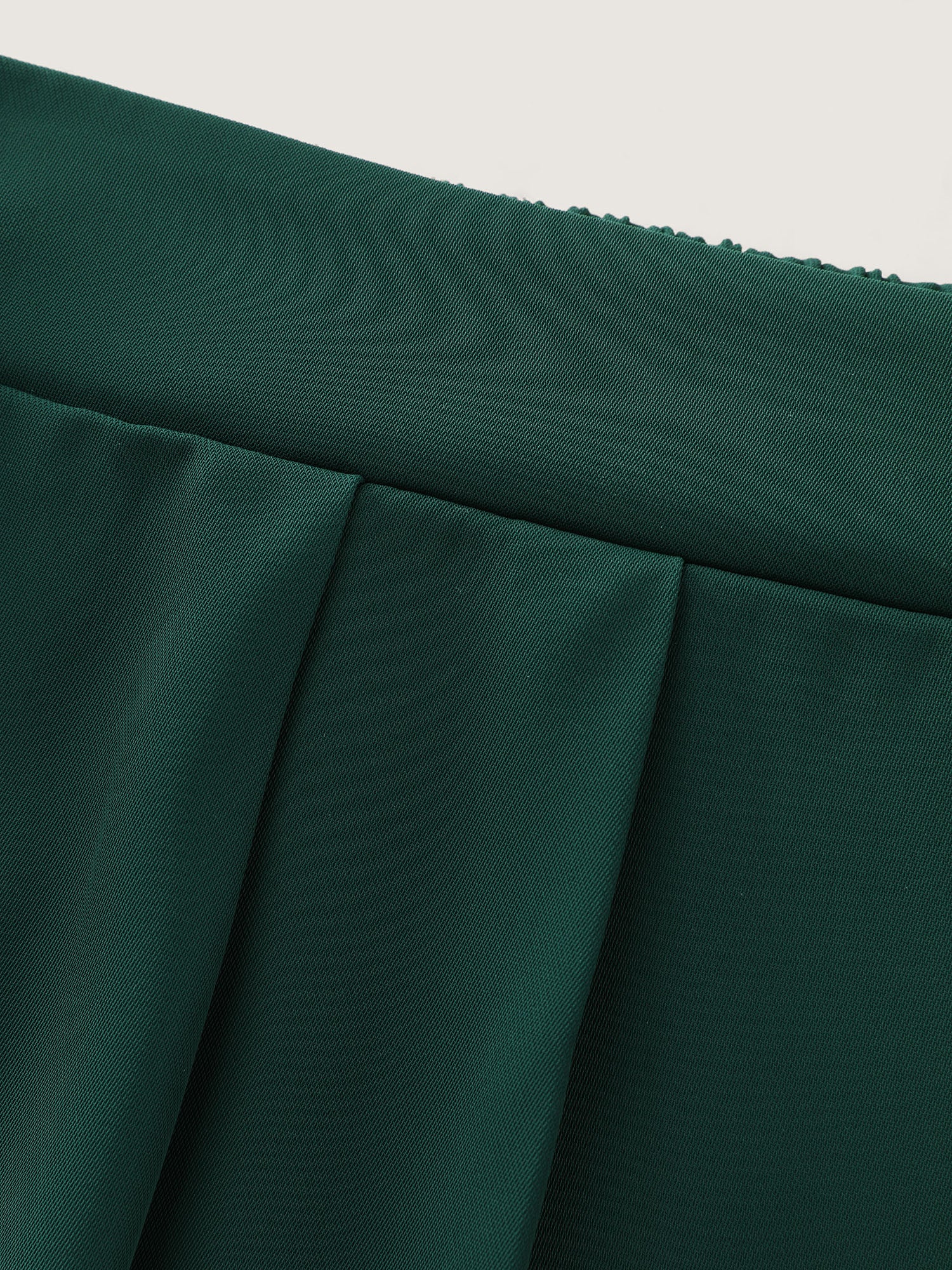 Stretchy Waist Belted Wide-Leg Pants - Image 7