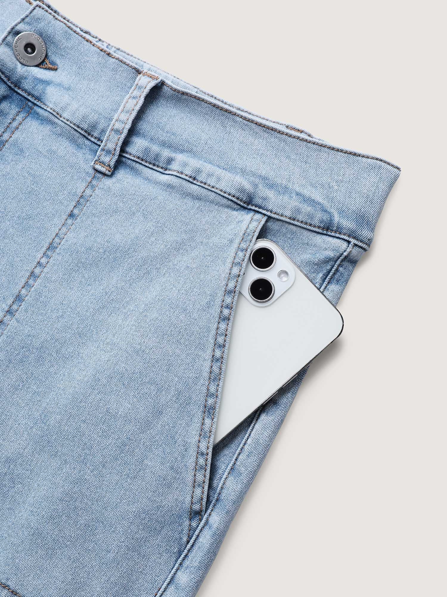 Stretchy Waist Boyfriend Jeans - Image 6
