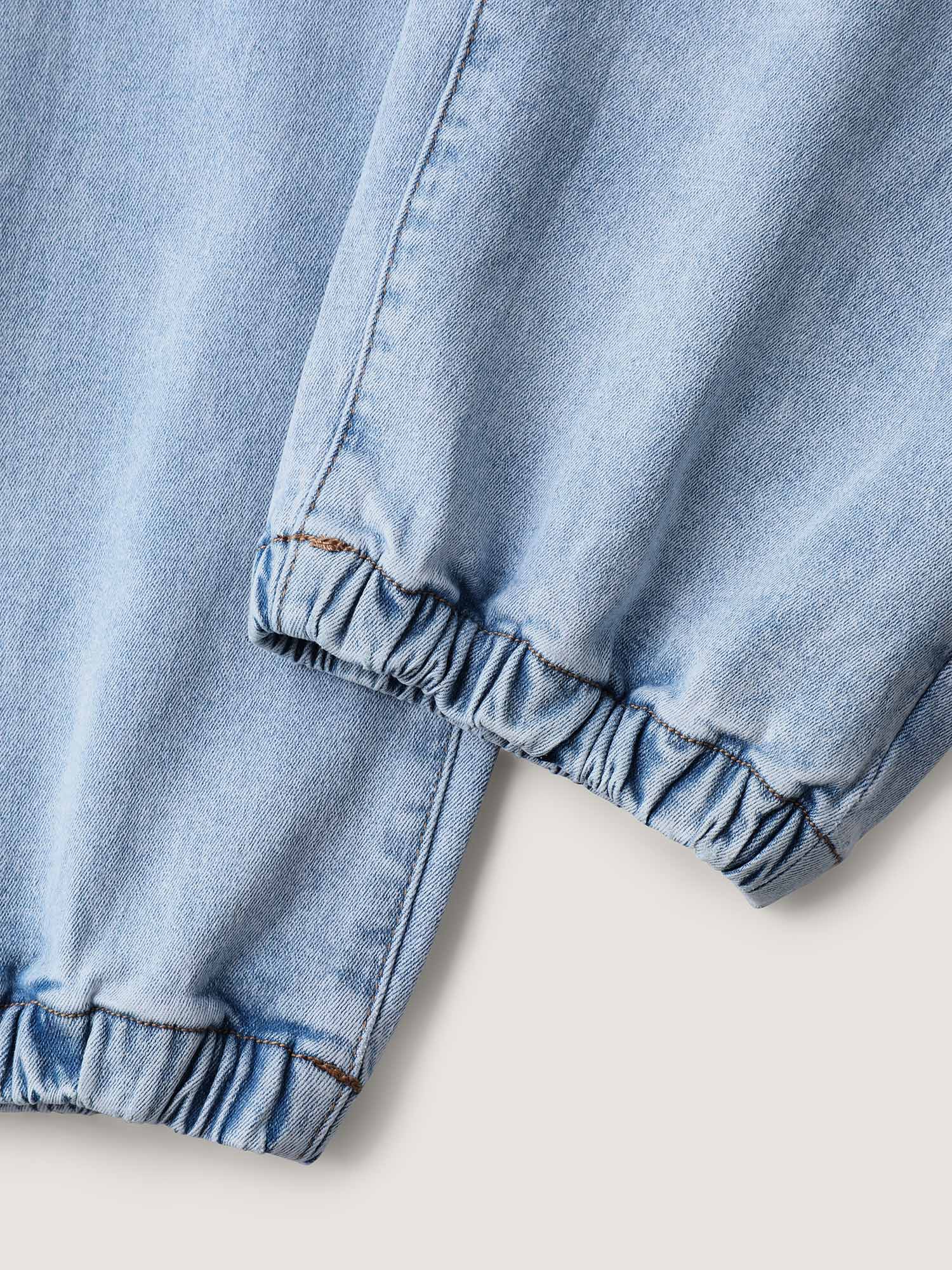 Stretchy Waist Boyfriend Jeans - Image 7
