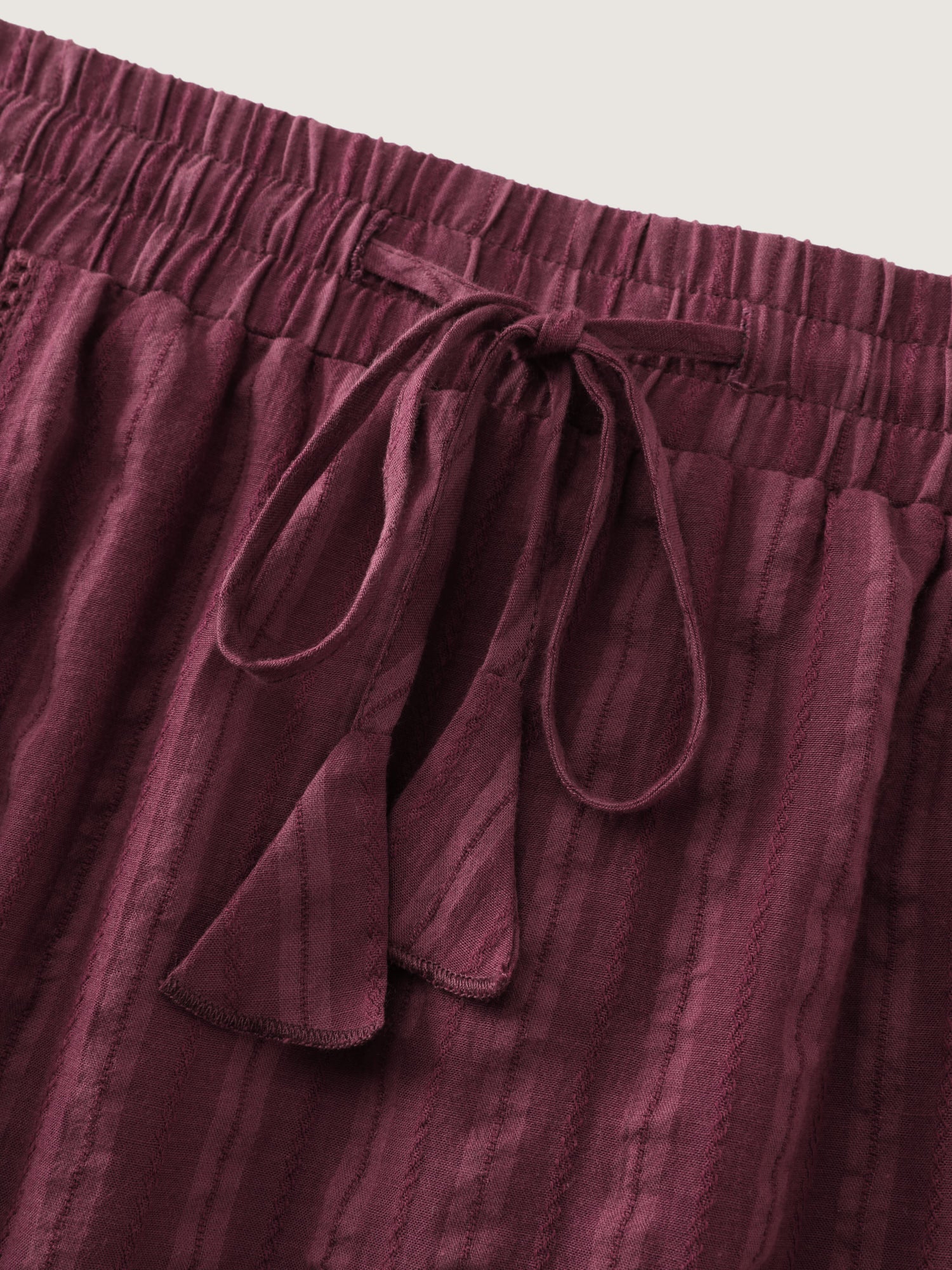 Stretchy Waist Drawstring Maxi Skirt - Image 7