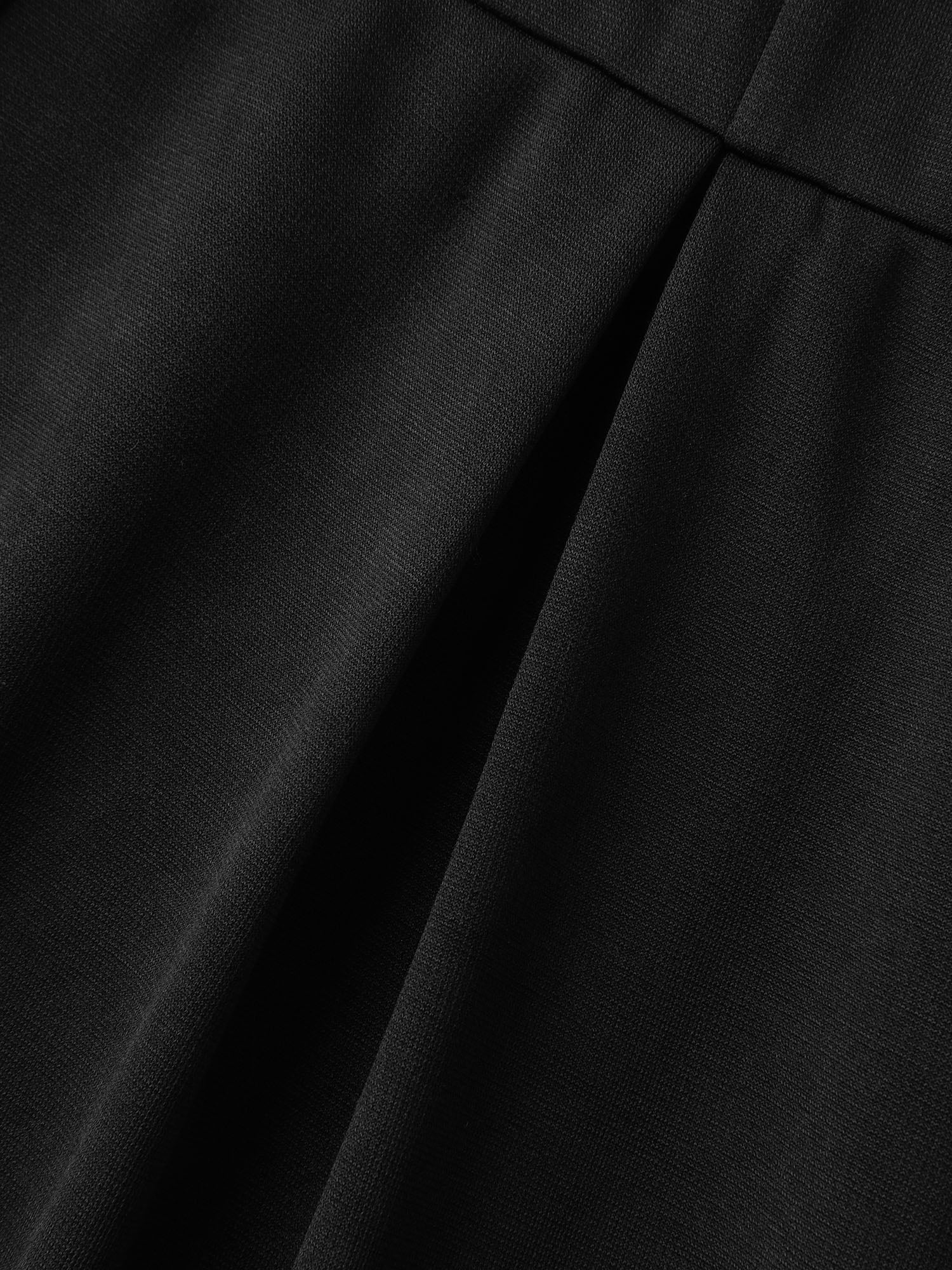 Stretchy Waist Pleated Midi Dress - Image 6