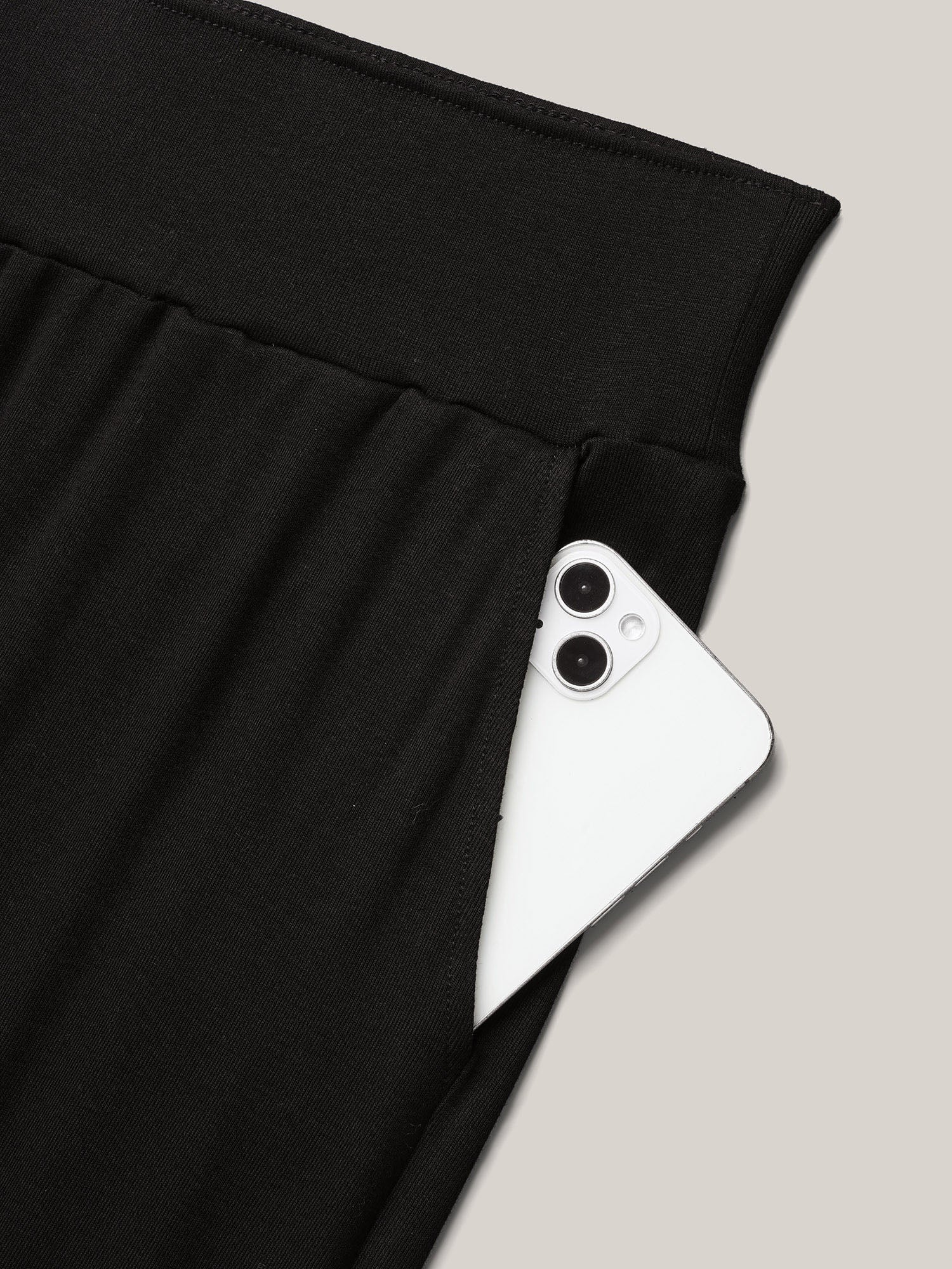 Stretchy Waist Straight-Leg Pants - Image 6