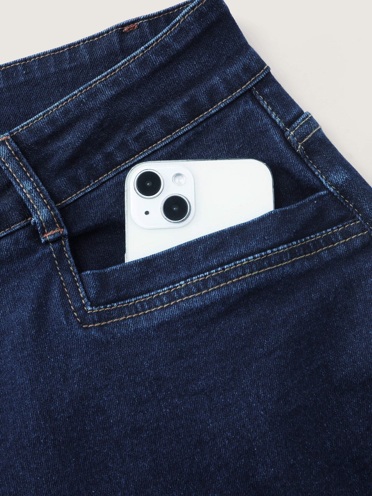 Stretchy Wide-Leg Pocket Jeans - Image 6