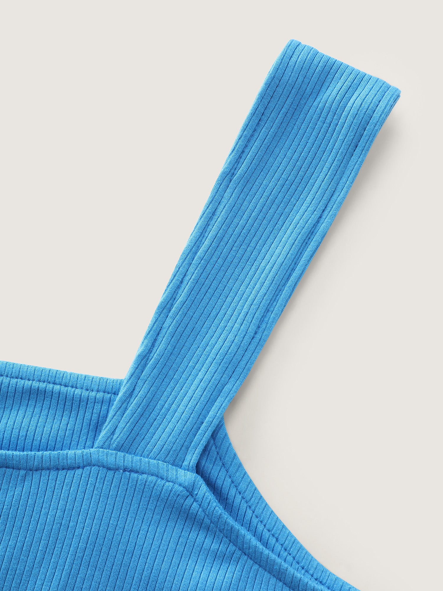 Supersoft Stretchy Wide Strap Plain Tank Top - Image 6