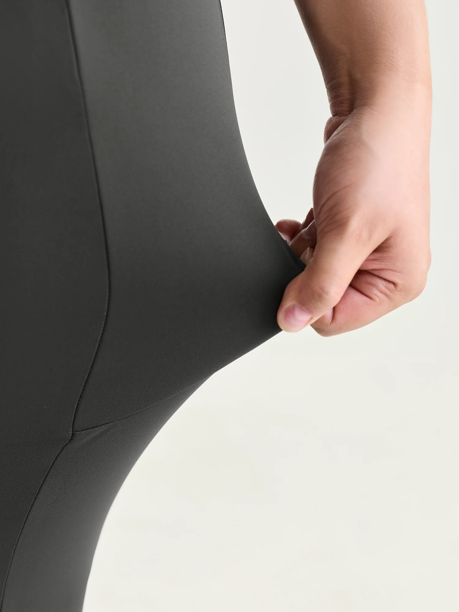 Stretchy Wide Waistband Pocket Leggings - Image 5