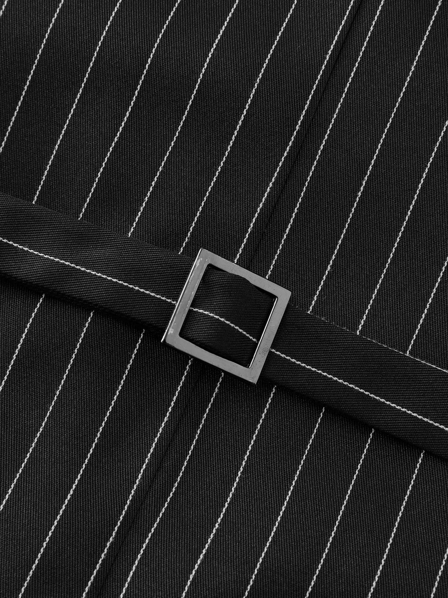 Stripe Button Fitted Vest - Image 7