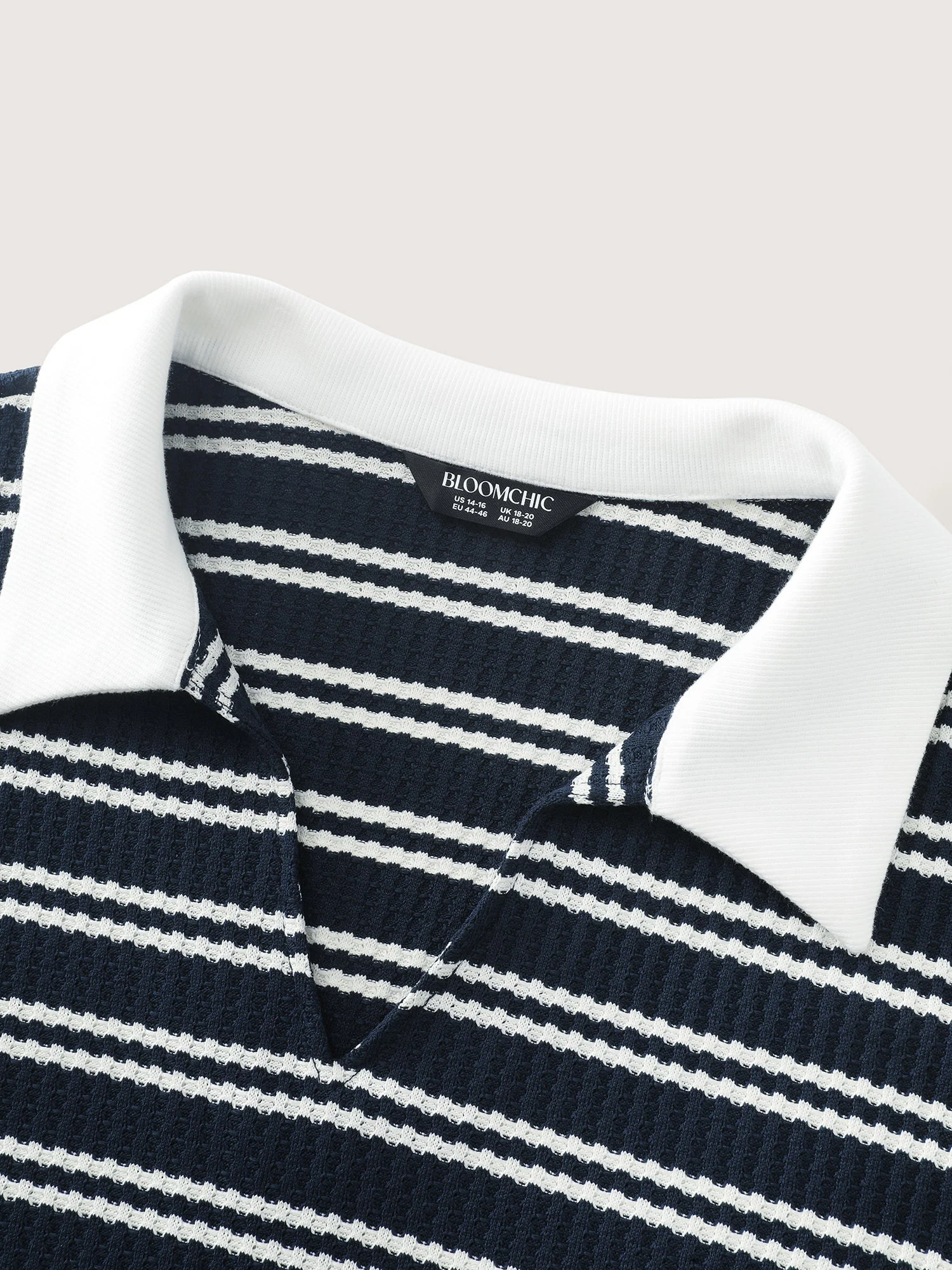 Stripe Print Layered T-Shirt - Image 6