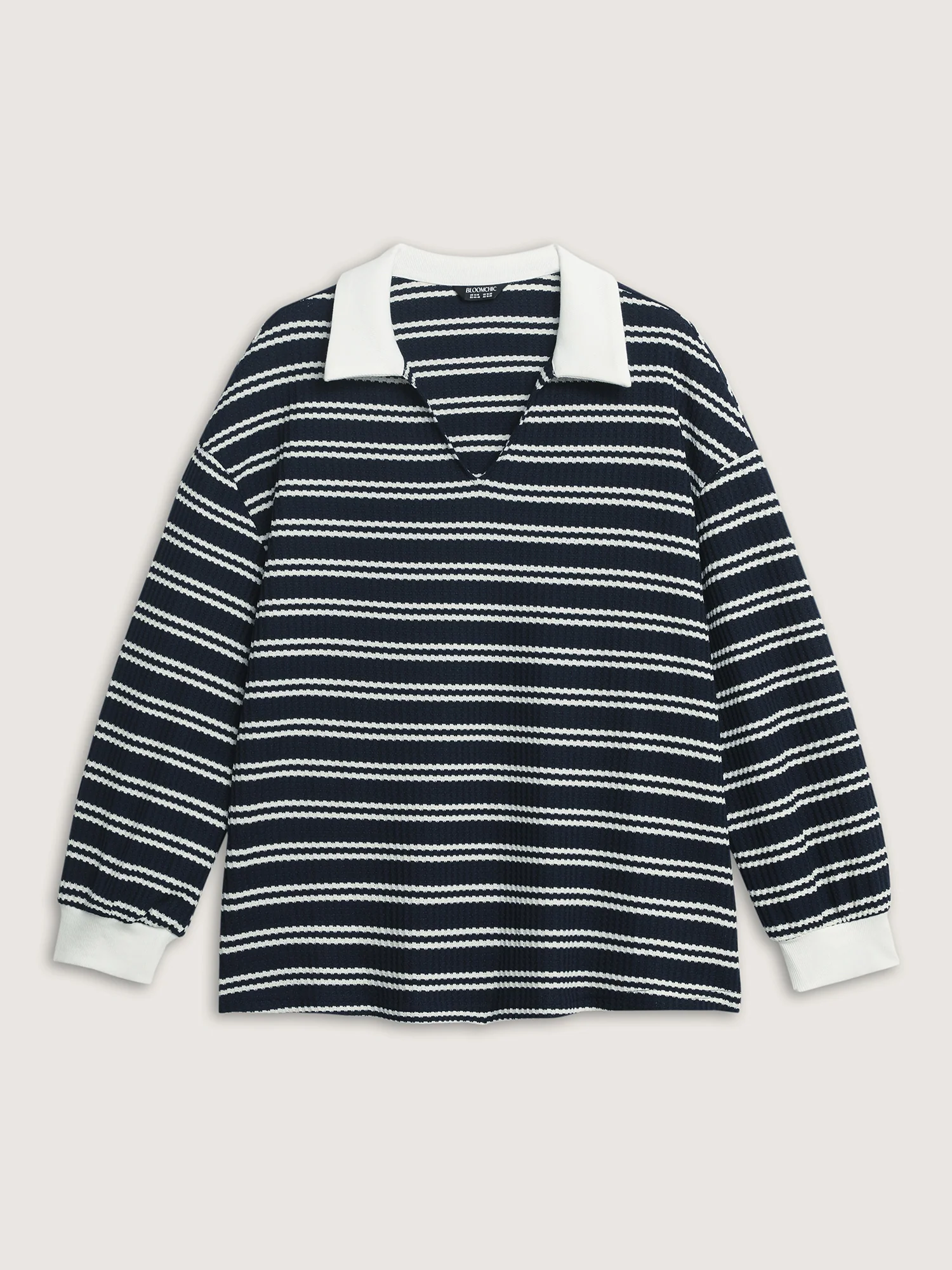 Stripe Print Layered T-Shirt - Image 8