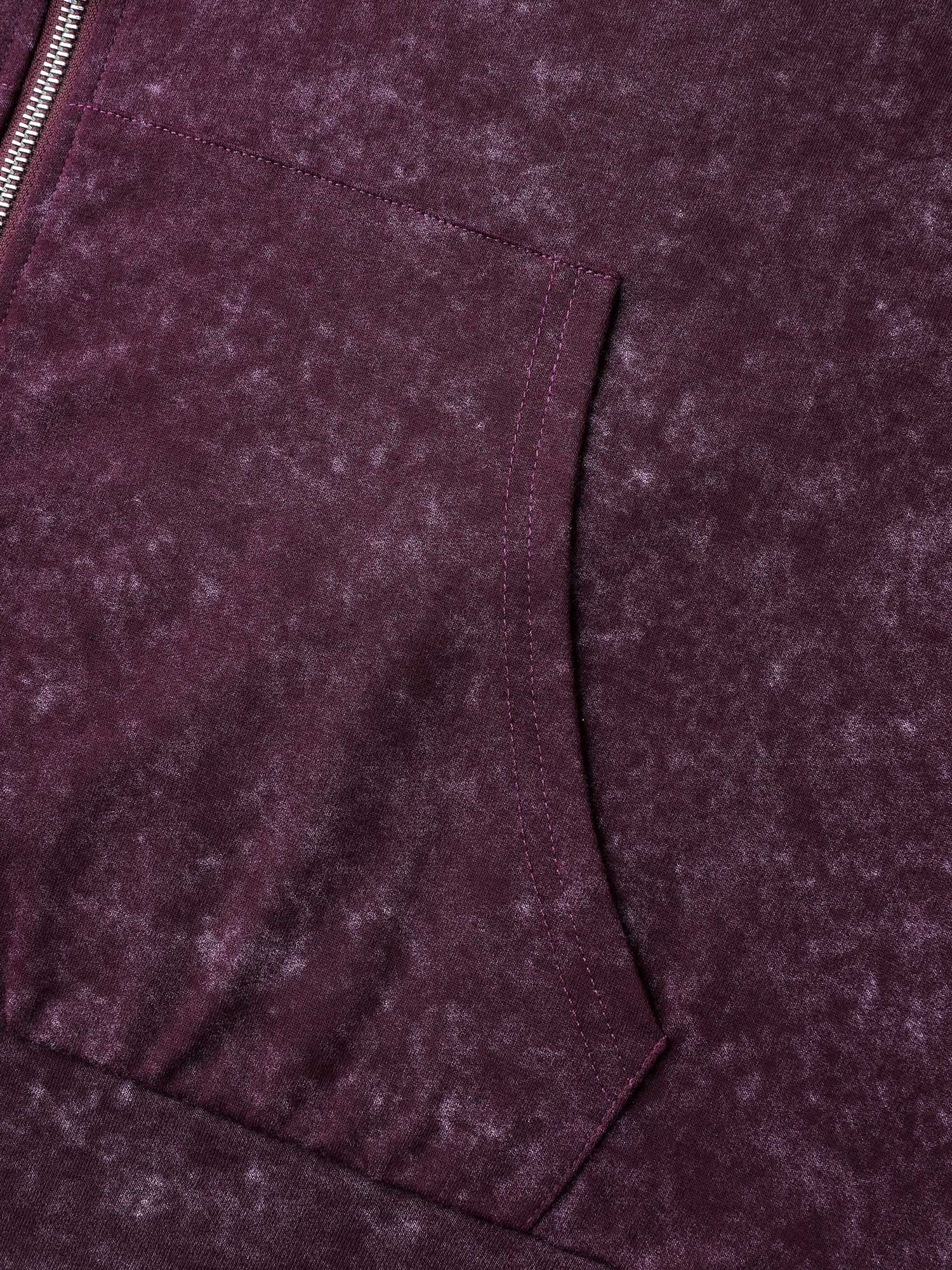 Stripe Sleeve Zipper-Front Pockets Jacket - Image 6