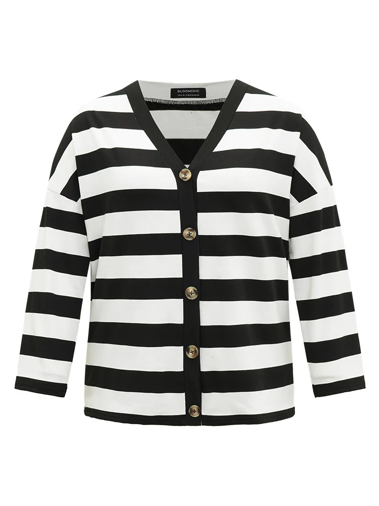 Halloween Striped Button Through Jacket - Image 8