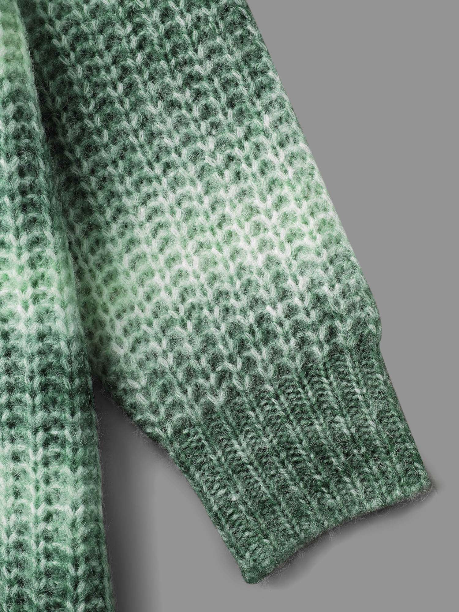 Striped Ribbed Knit Drop Shoulder Pullover - Image 7