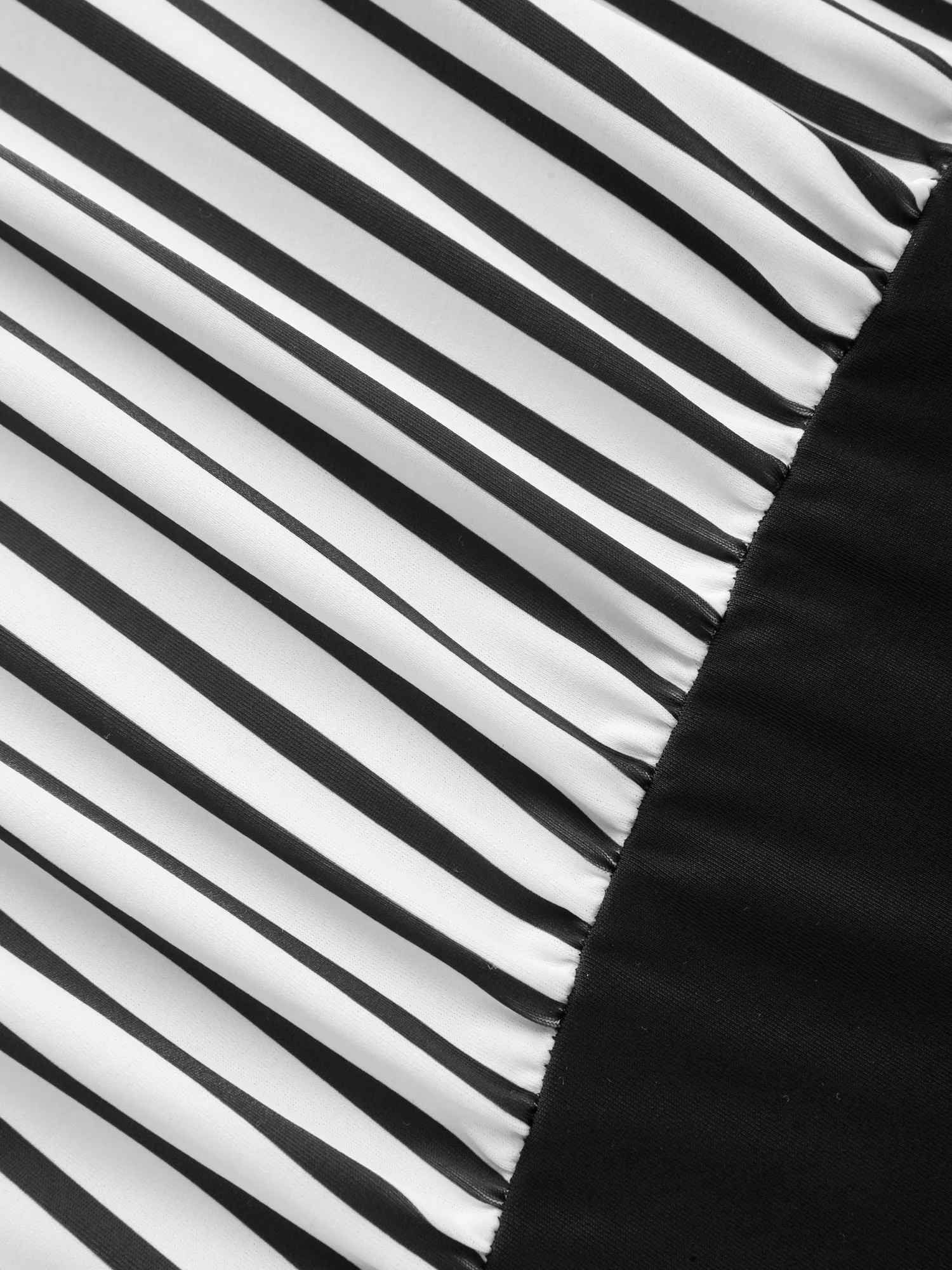 Striped Twist Front Tummy-Control Swim Top - Image 6