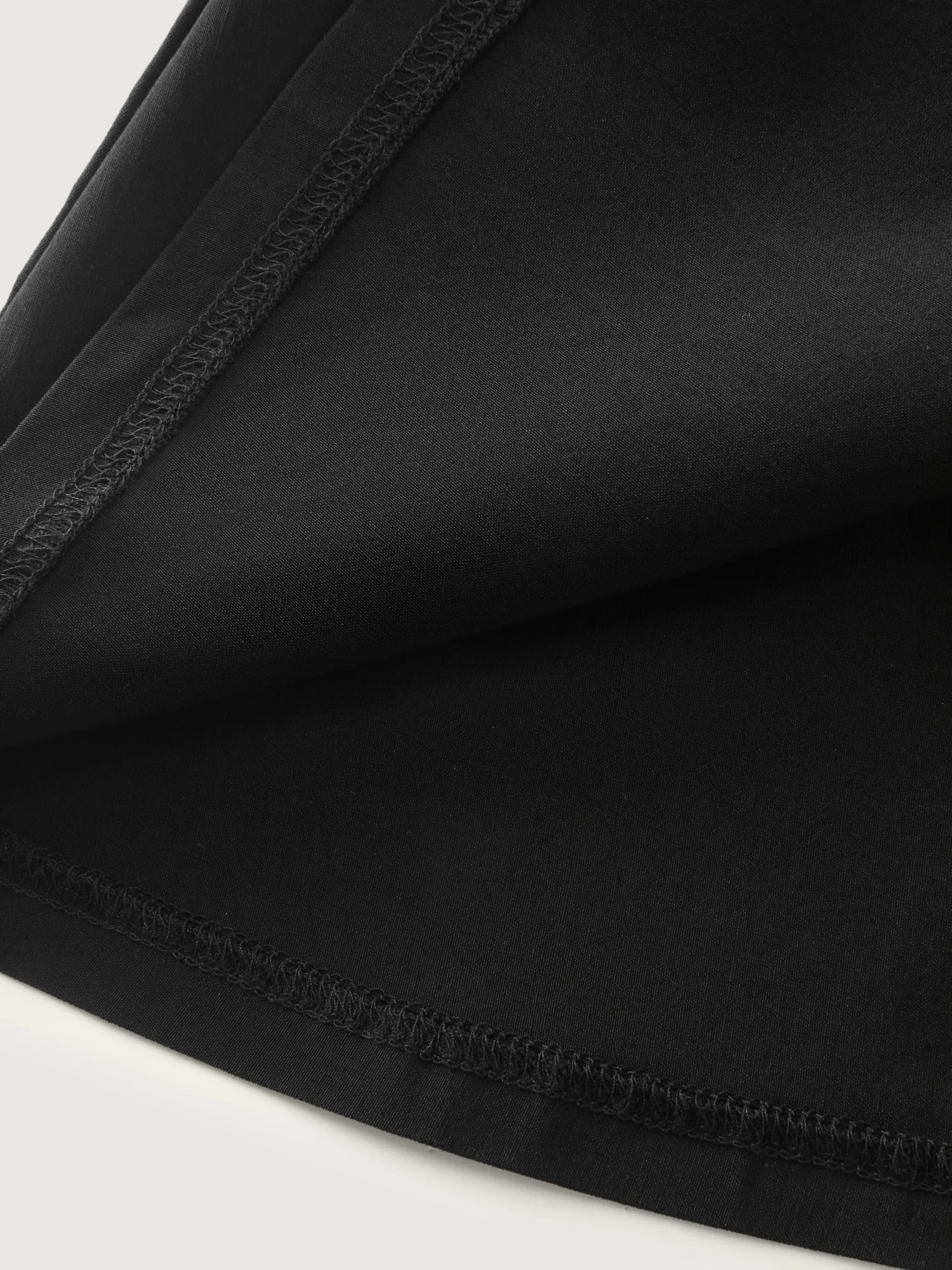 Suit Collar Button Detail Plain Blouse - Image 7