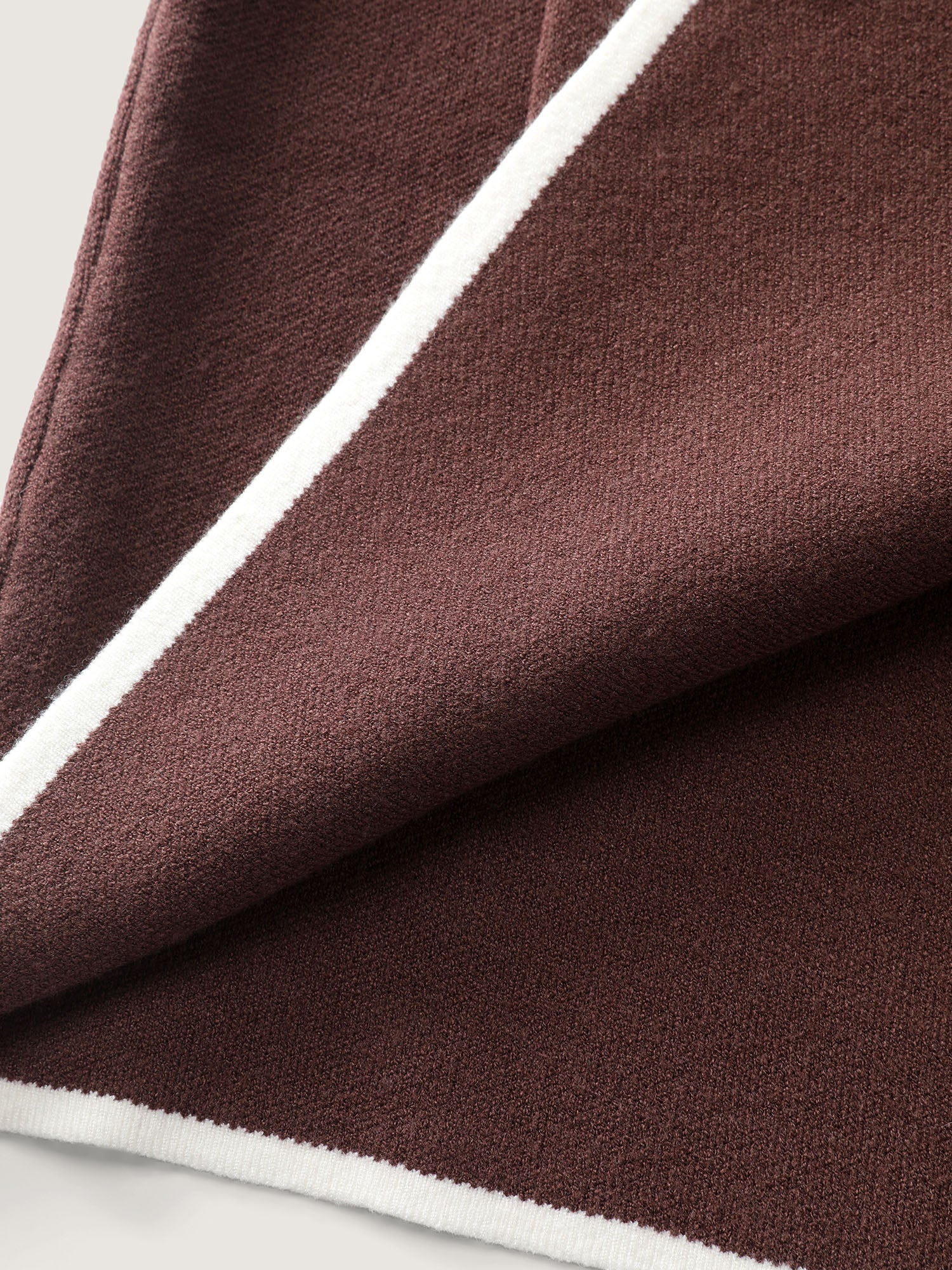 Suit Collar Color Contrast Pockets Knit Cardigan - Image 7