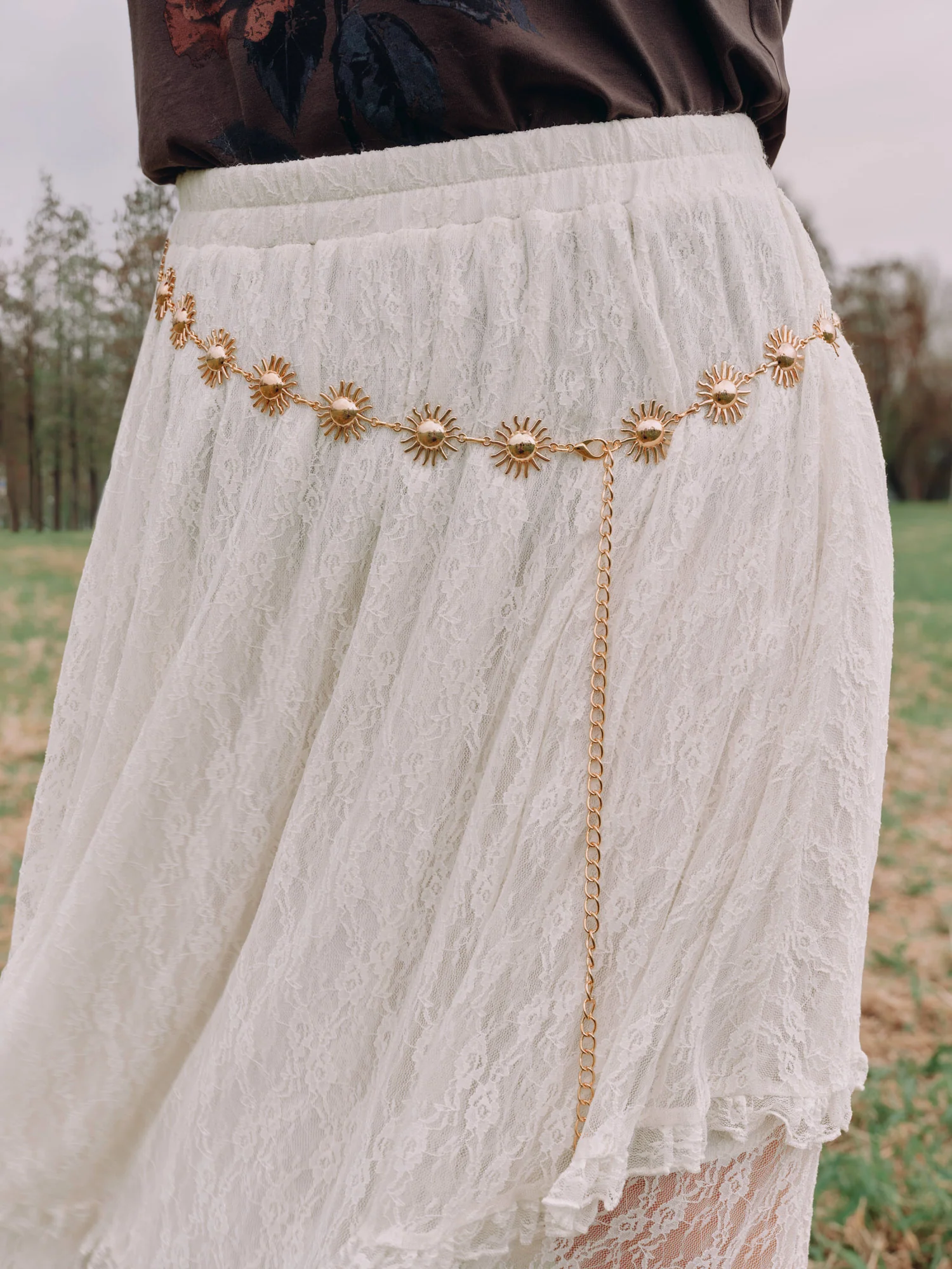 Sunflower Chain Link Belt - Image 2