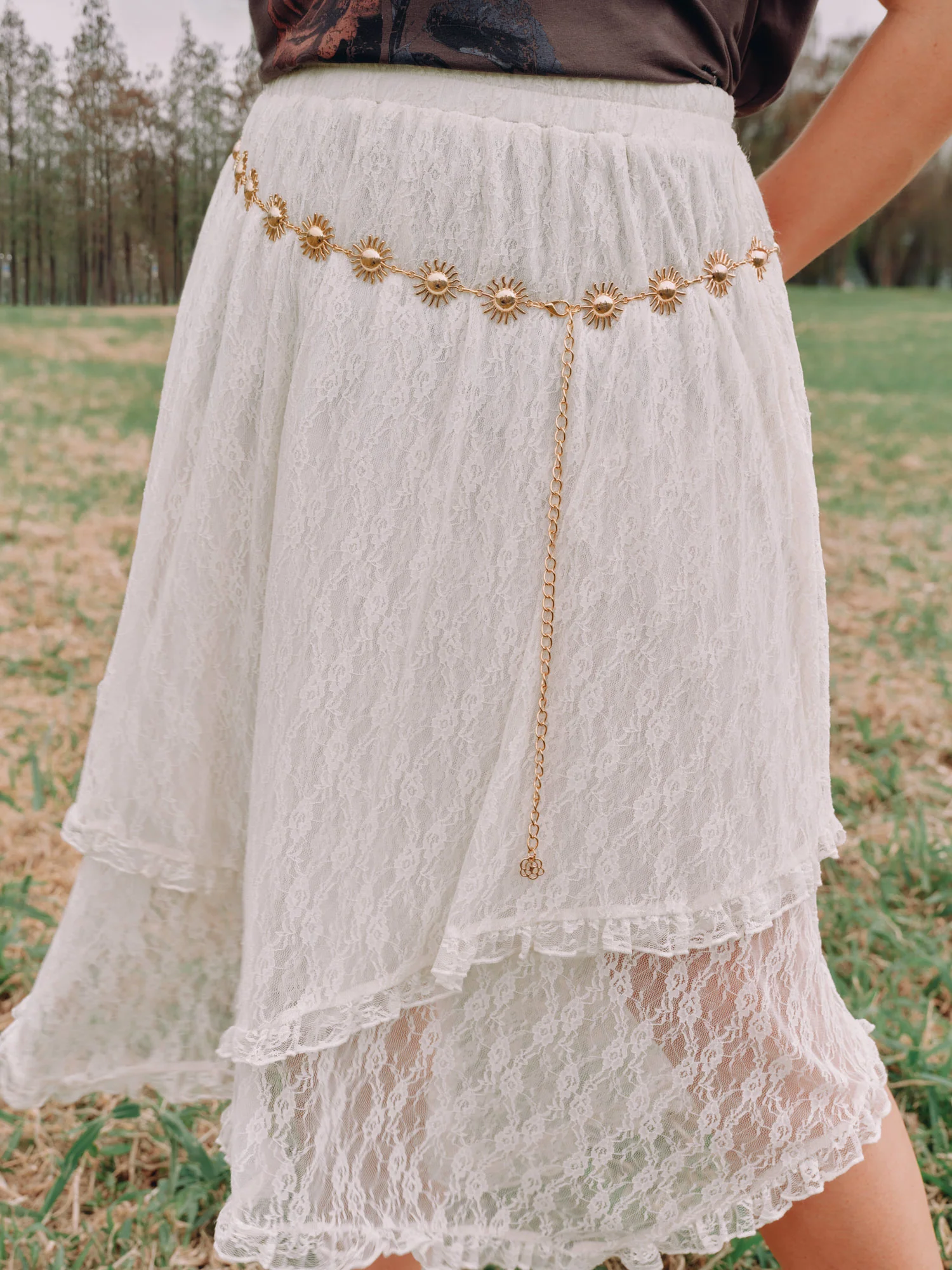 Sunflower Chain Link Belt - Image 3