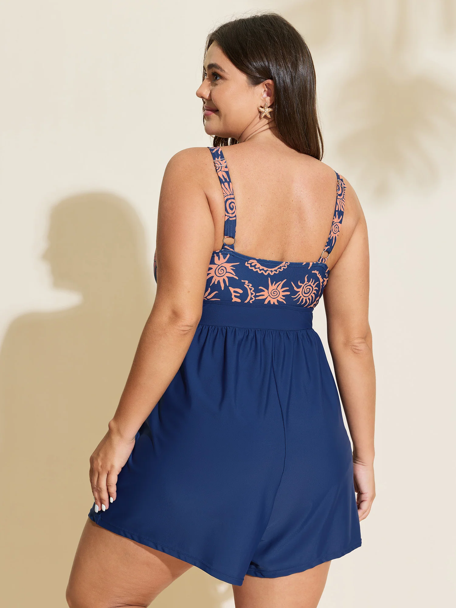Sunkissed Confidence Tied One-Piece Swimsuit - Image 5