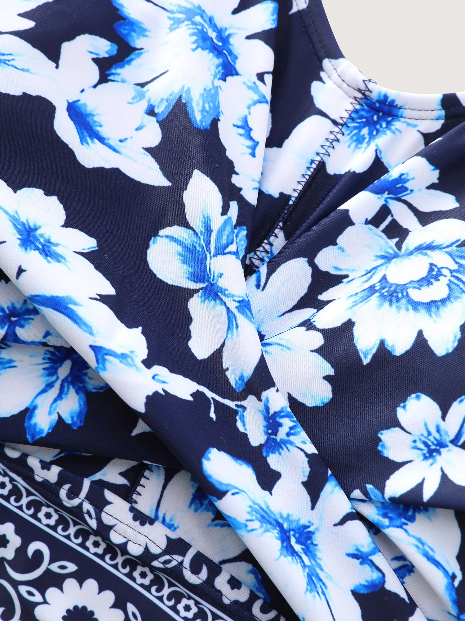 Sunkissed Floral Flutter Sleeve One-Piece Swimsuit - Image 5