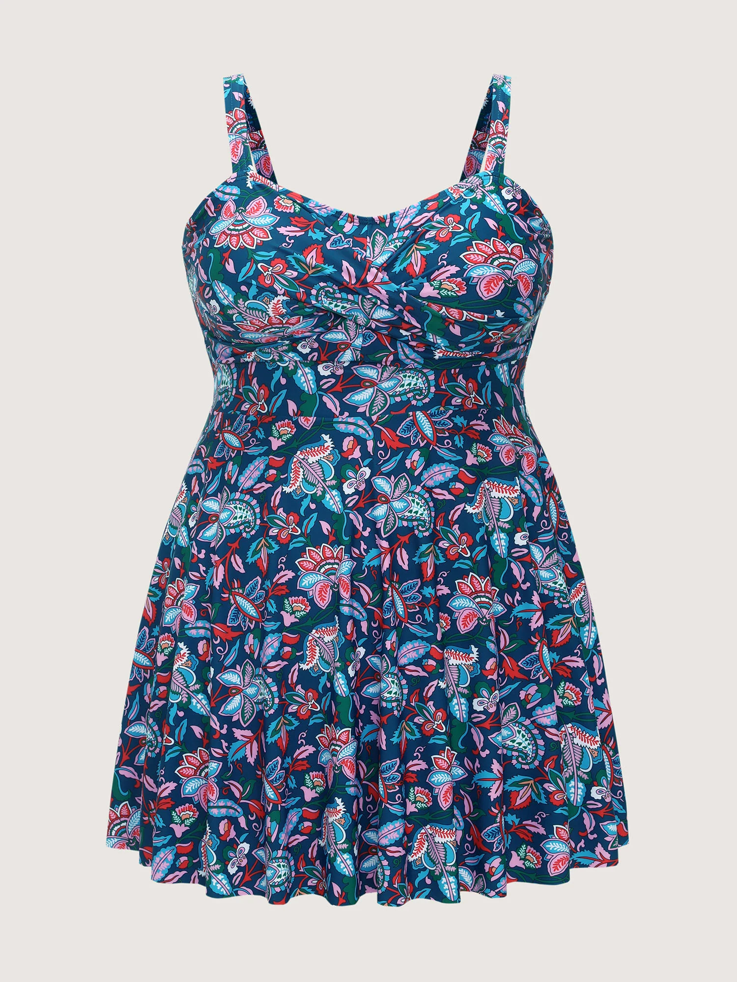 Sunkissed Floral Print Swim Dress - Image 8