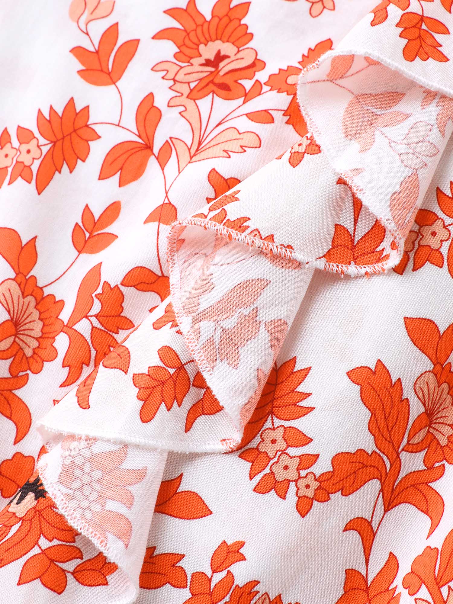 Sunkissed Florals Ruffled Trim Blouse - Image 5