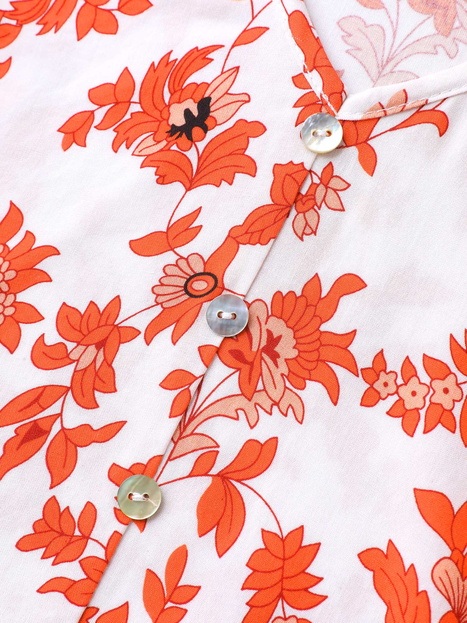 Sunkissed Florals Ruffled Trim Blouse - Image 6