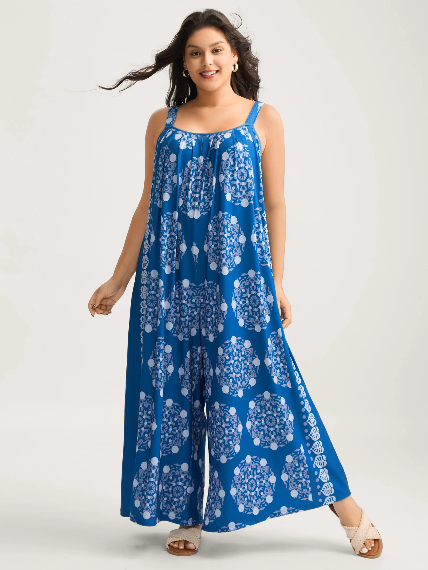 Sunkissed Stretchy Adjustable Strap Jumpsuit - Image 13