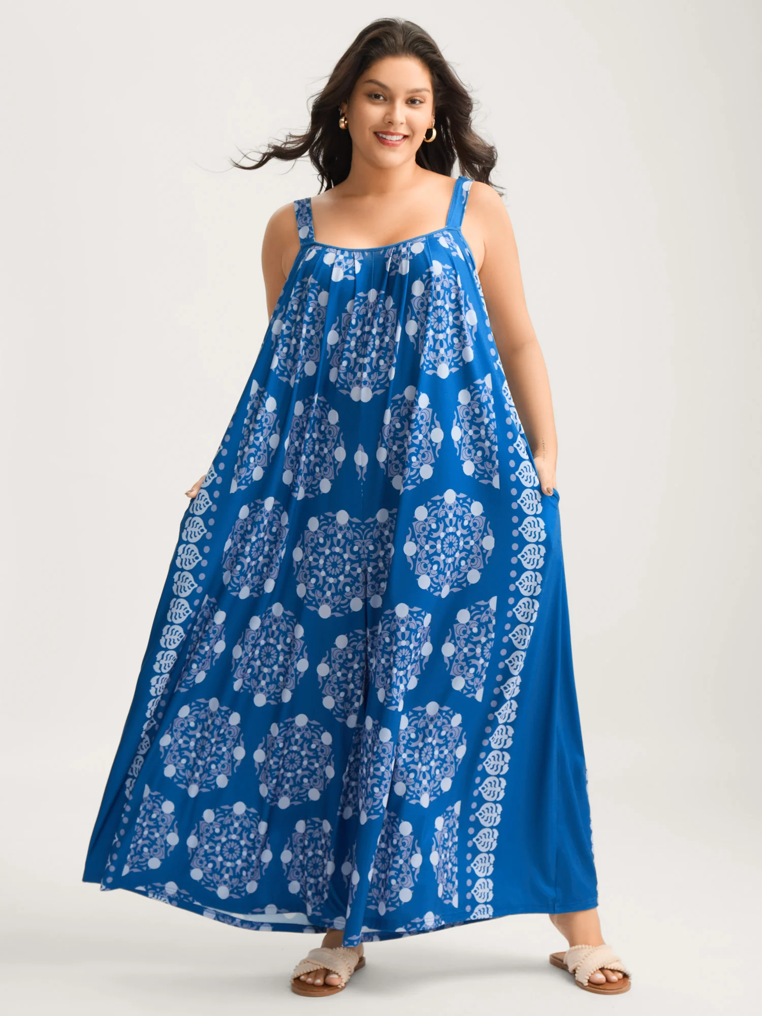 Sunkissed Stretchy Adjustable Strap Jumpsuit - Image 15