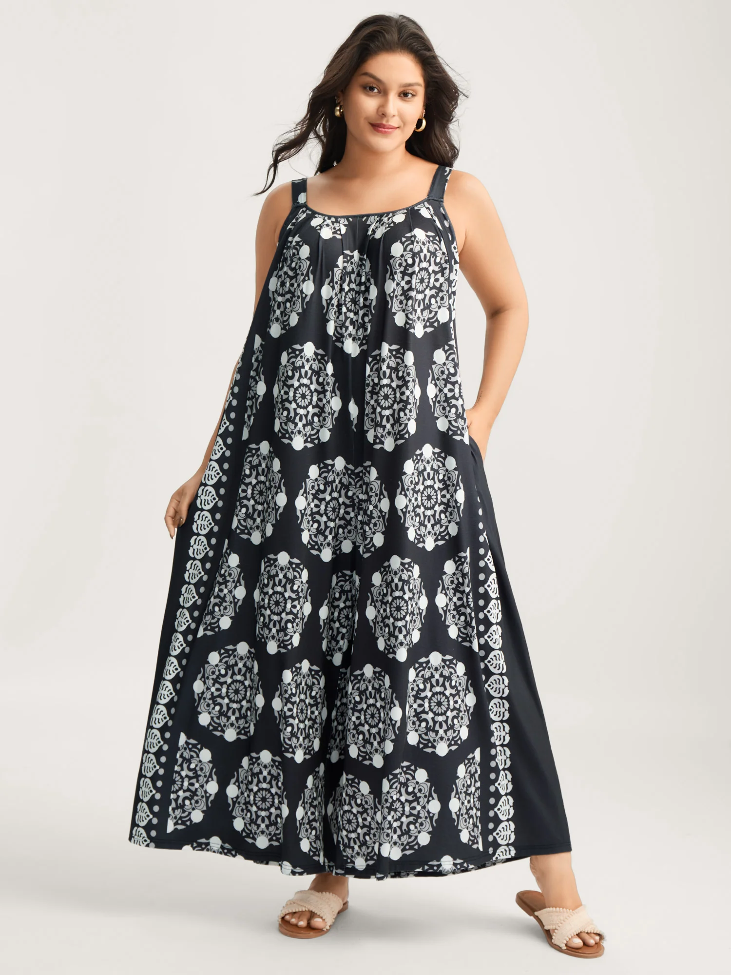 Sunkissed Stretchy Adjustable Strap Jumpsuit - Image 3