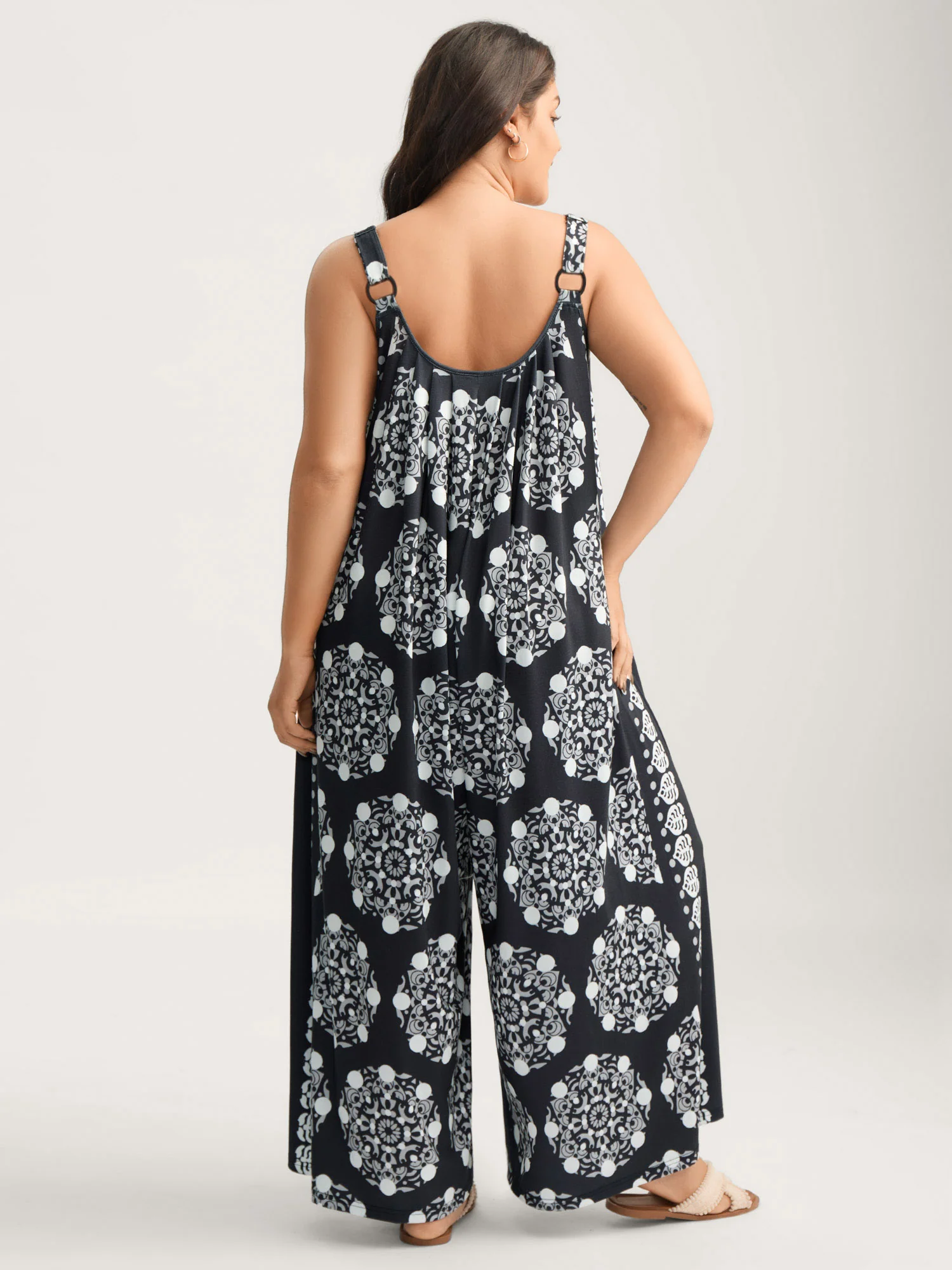 Sunkissed Stretchy Adjustable Strap Jumpsuit - Image 4